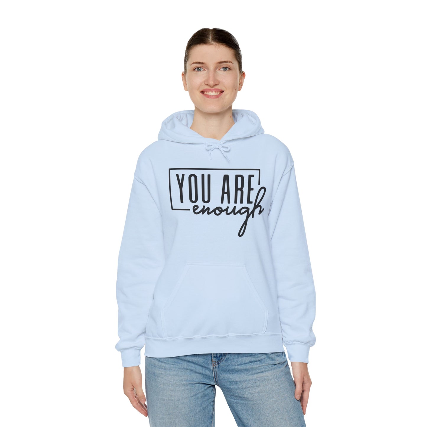 "You Are Enough" Unisex Heavy Blend Hoodie