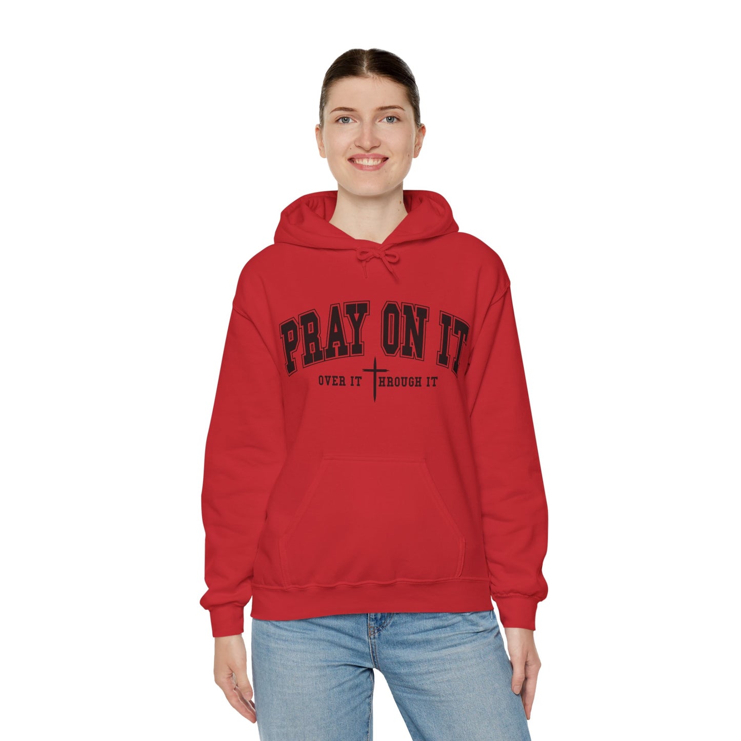 "Pray" Bold Unisex Heavy Blend Hoodie