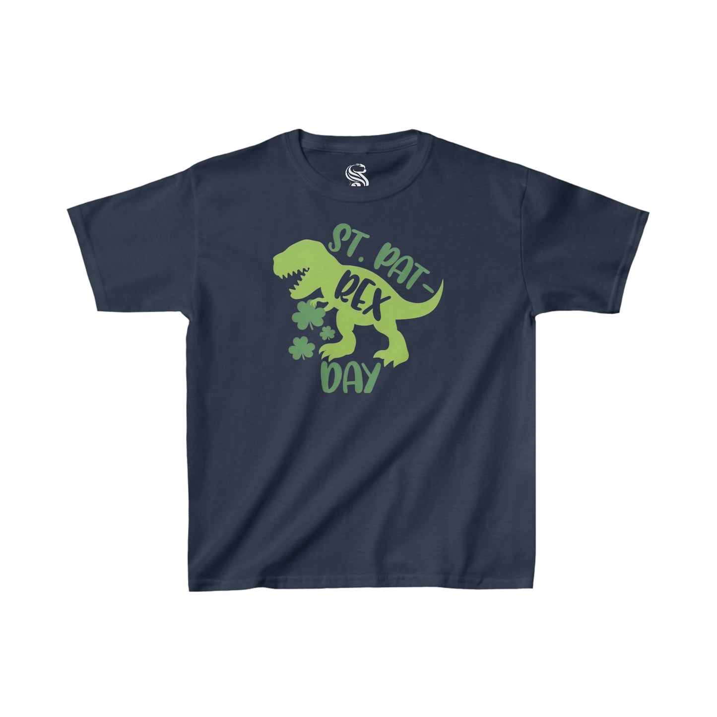 "St. Pat-Rex" Kids Heavy Cotton Tee