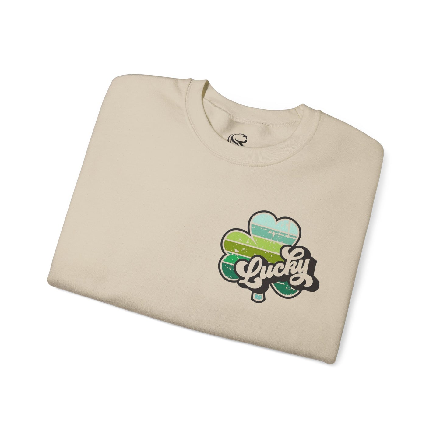 "Happy Go Lucky" Heavy Blend™ Crewneck Sweatshirt