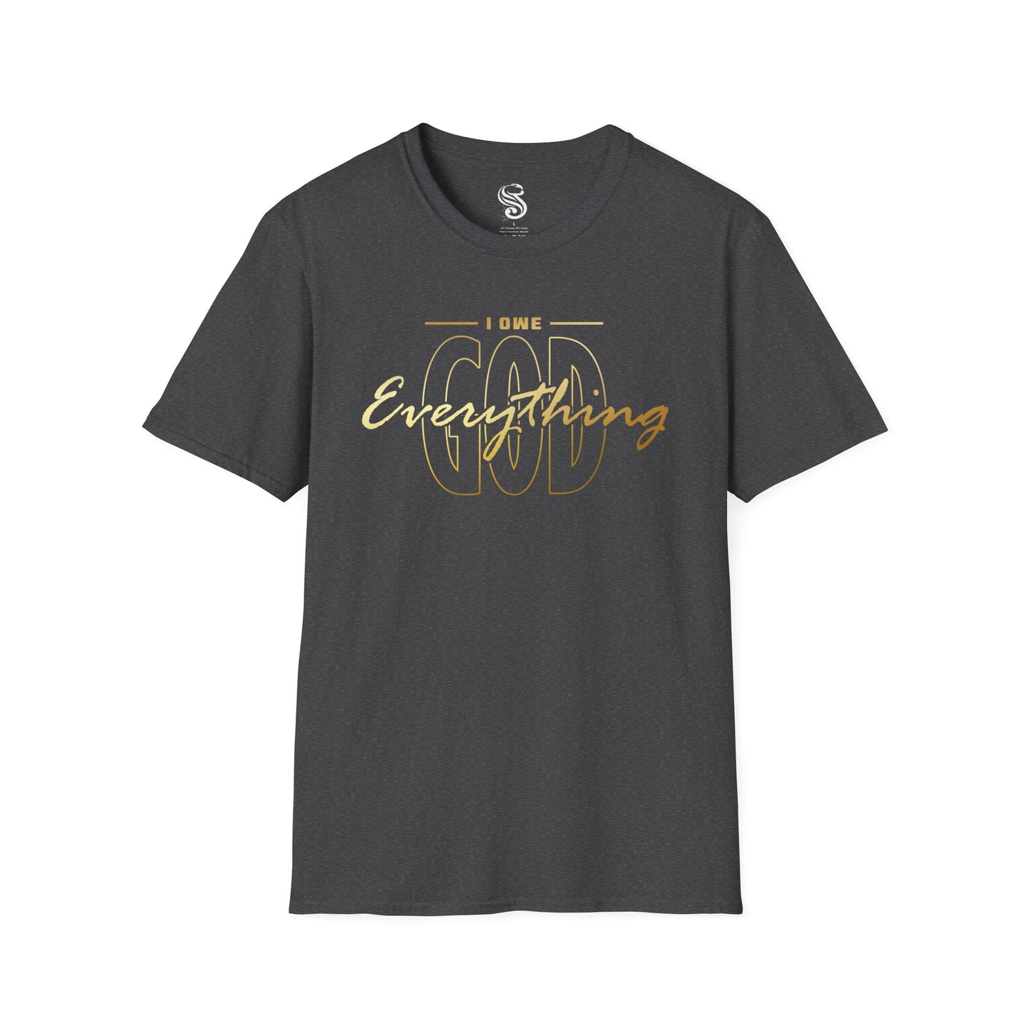 "I Owe God Everything" Unisex Softstyle T-Shirt