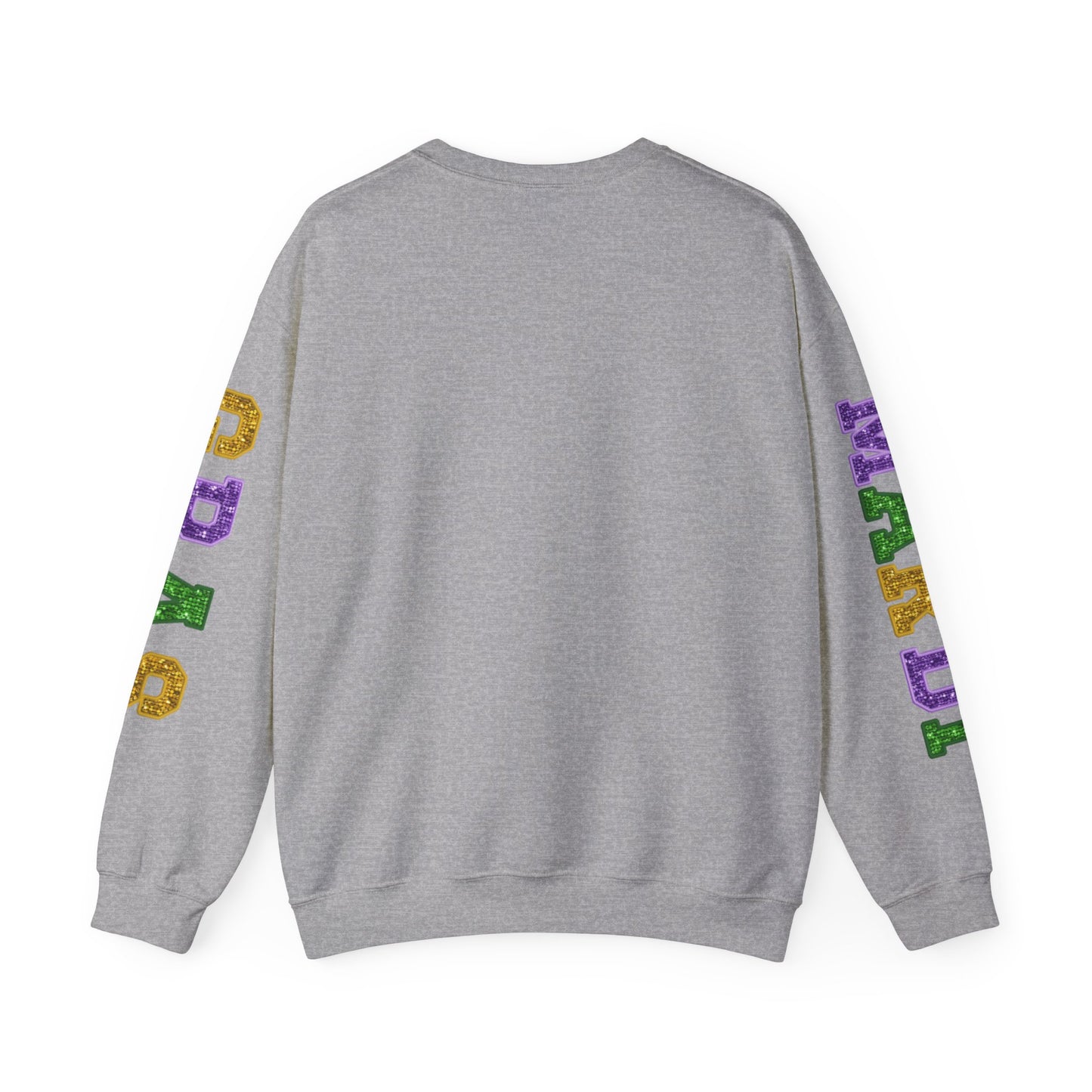 Love Mardi Gras Unisex Heavy Blend Crewneck Sweatshirt