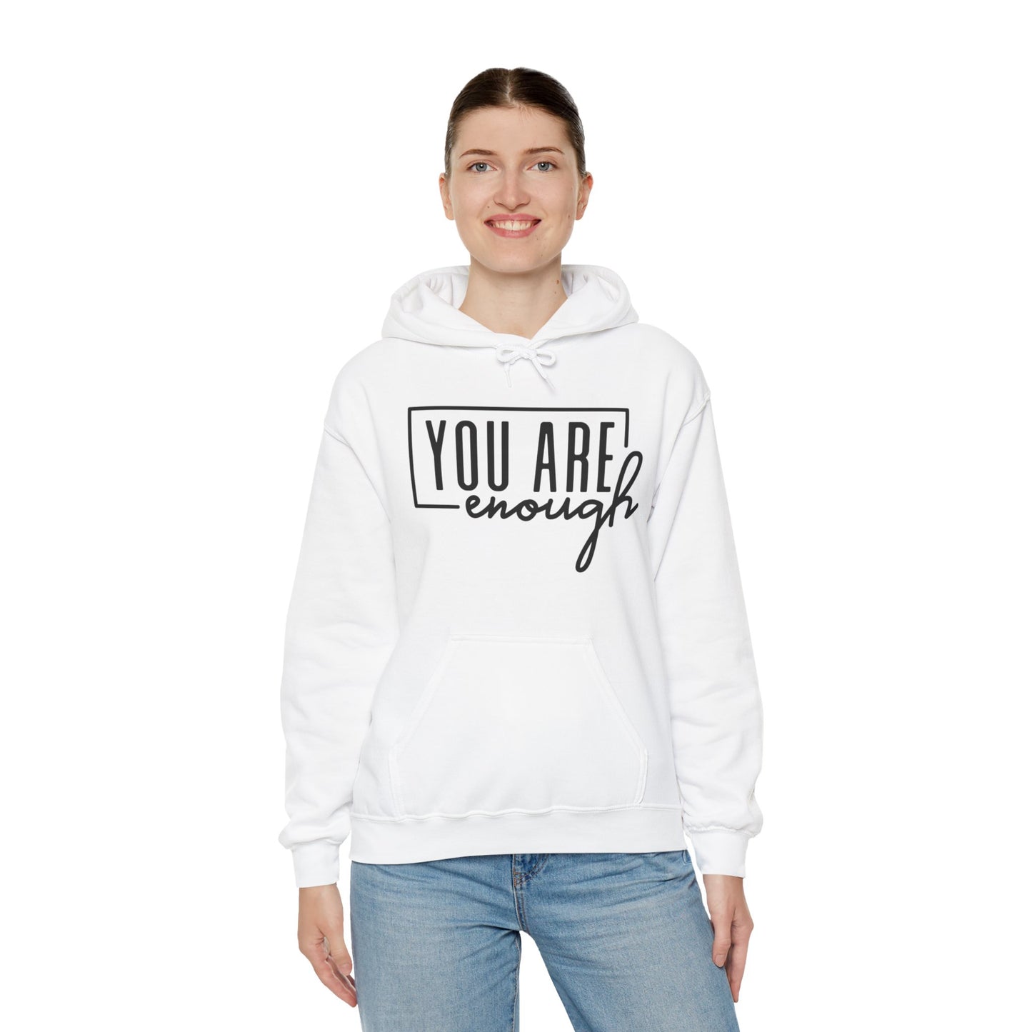 "You Are Enough" Unisex Heavy Blend Hoodie