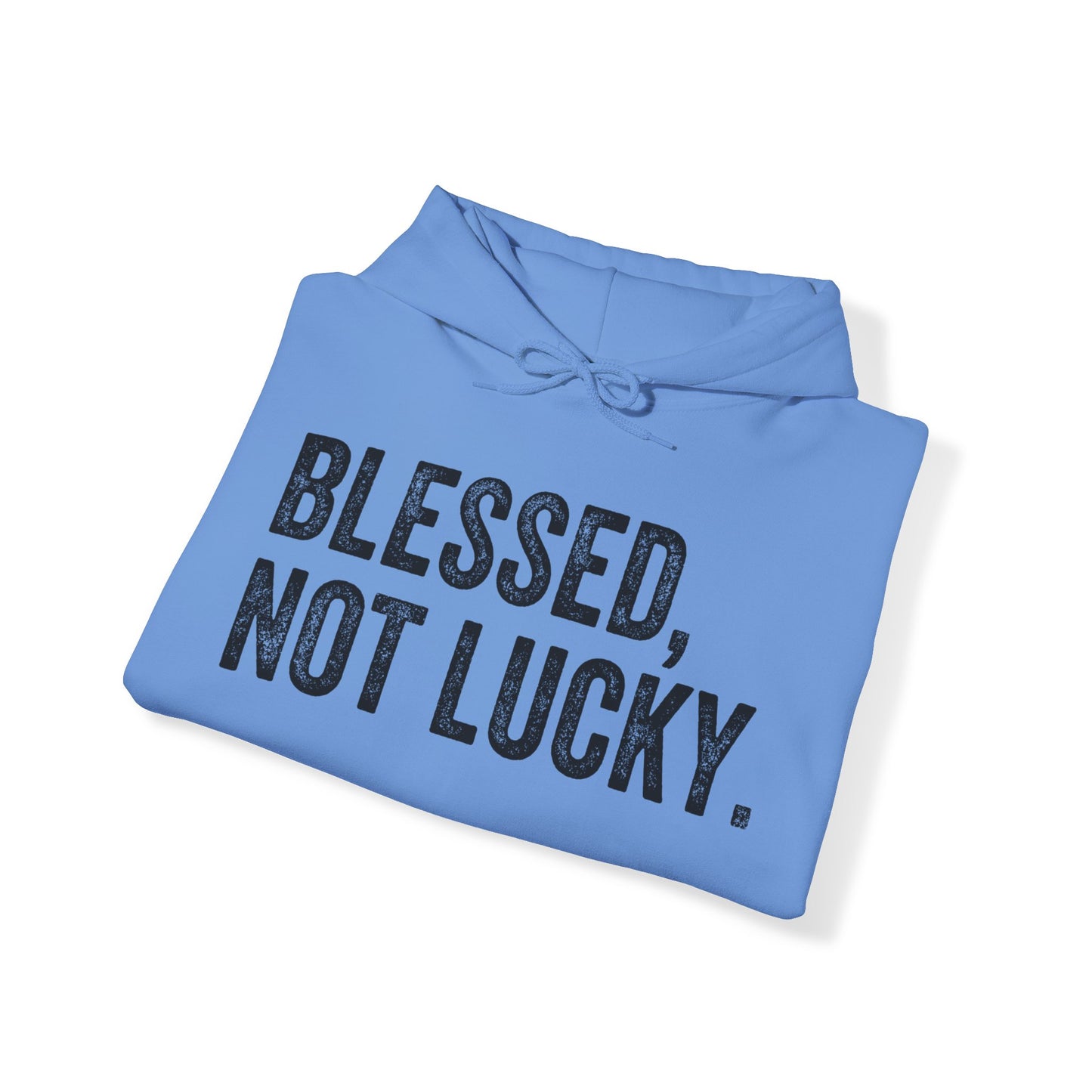 "Blessed Not Lucky" Unisex Heavy Blend Hoodie