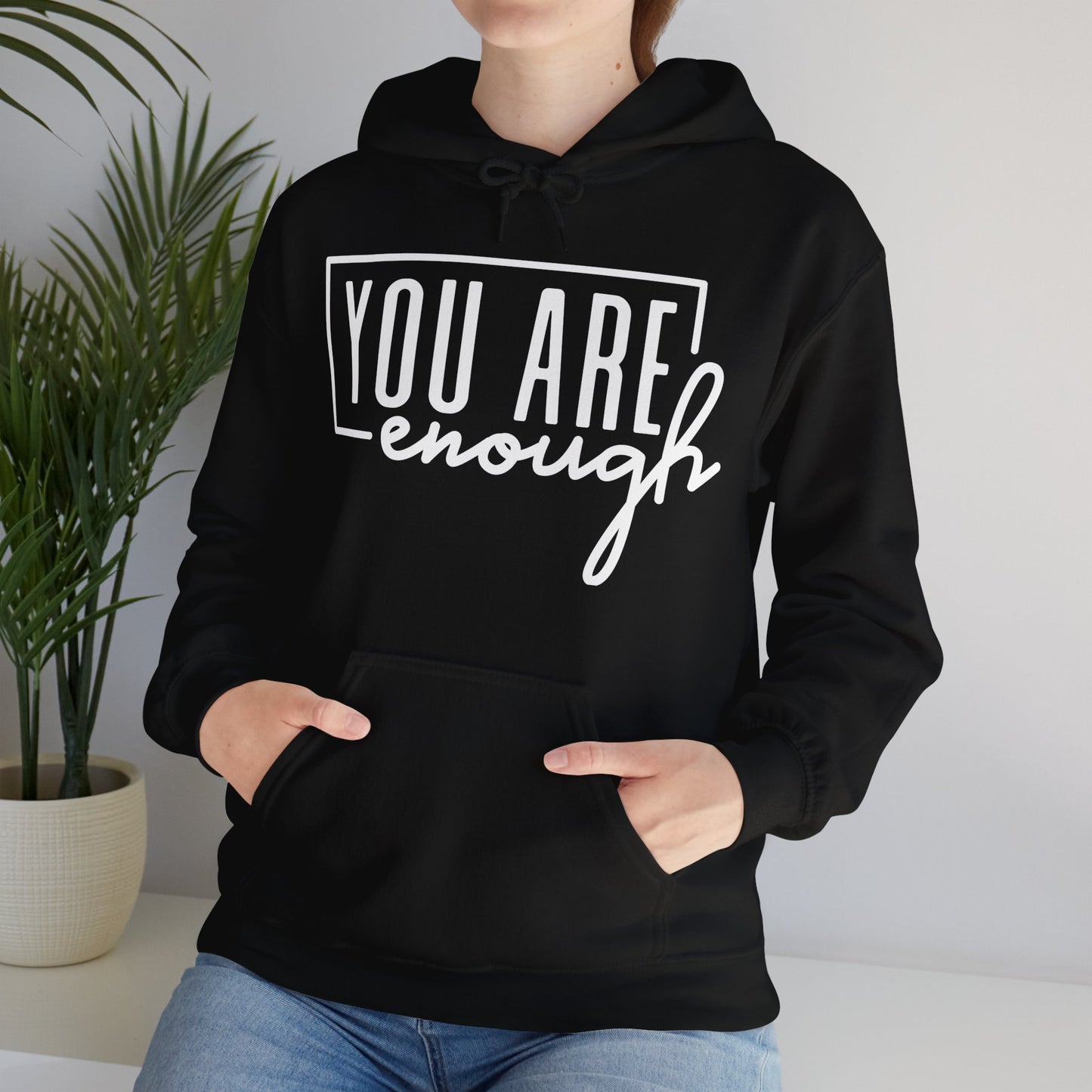 "You Are Enough" Unisex Heavy Blend Hoodie