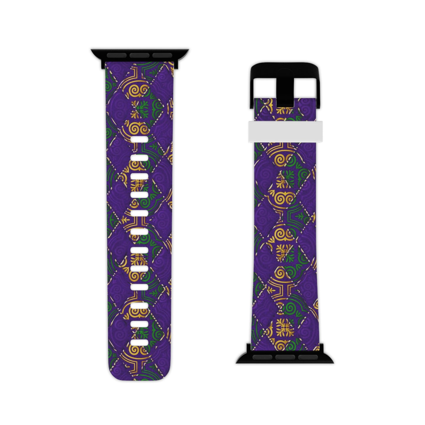 Mardi Gras Detail Band for Apple Watch