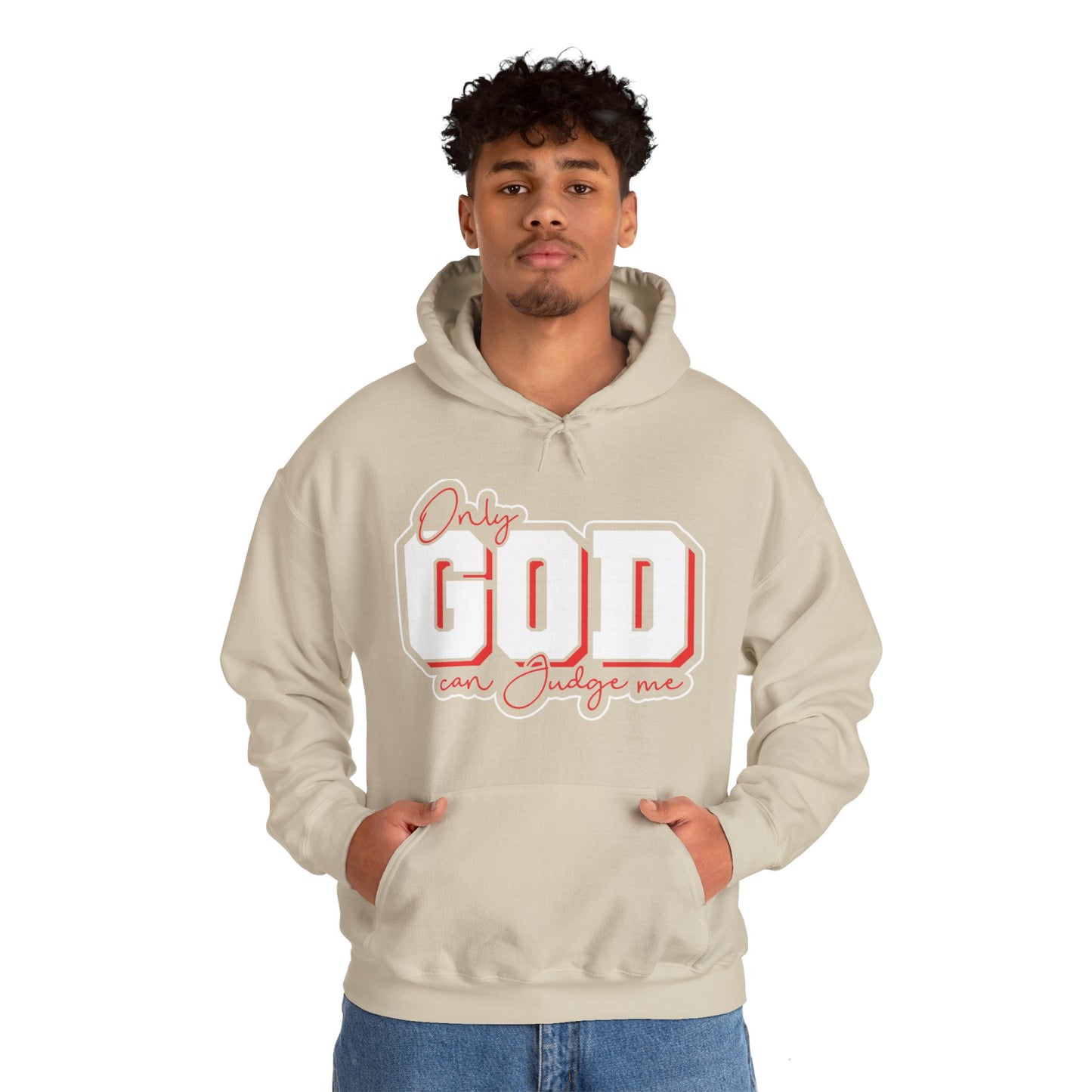 "Only God Can Judge Me" Unisex Heavy Blend Hoodie