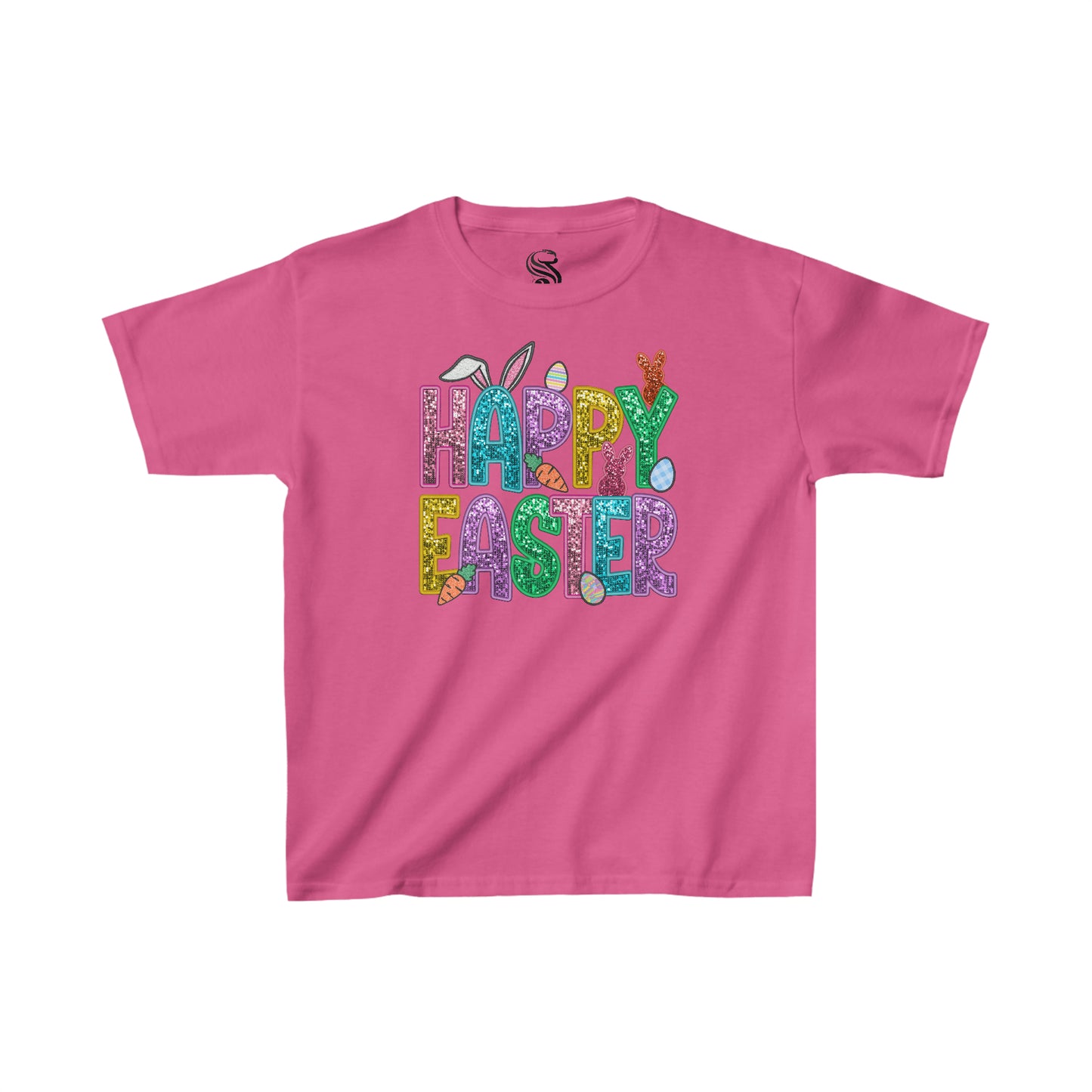 "Easter Sparkle" Kids Heavy Cotton Tee