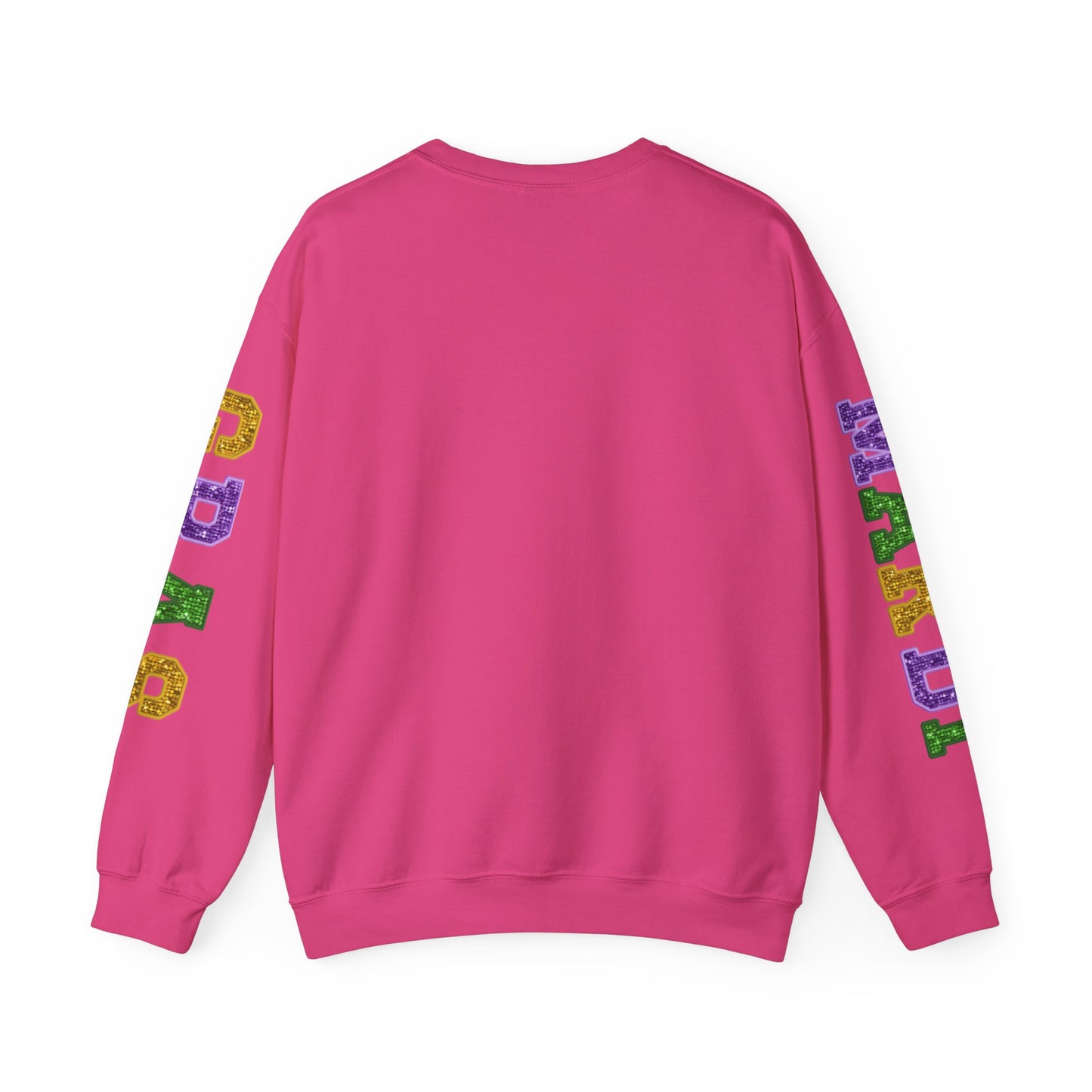 Love Mardi Gras Unisex Heavy Blend Crewneck Sweatshirt