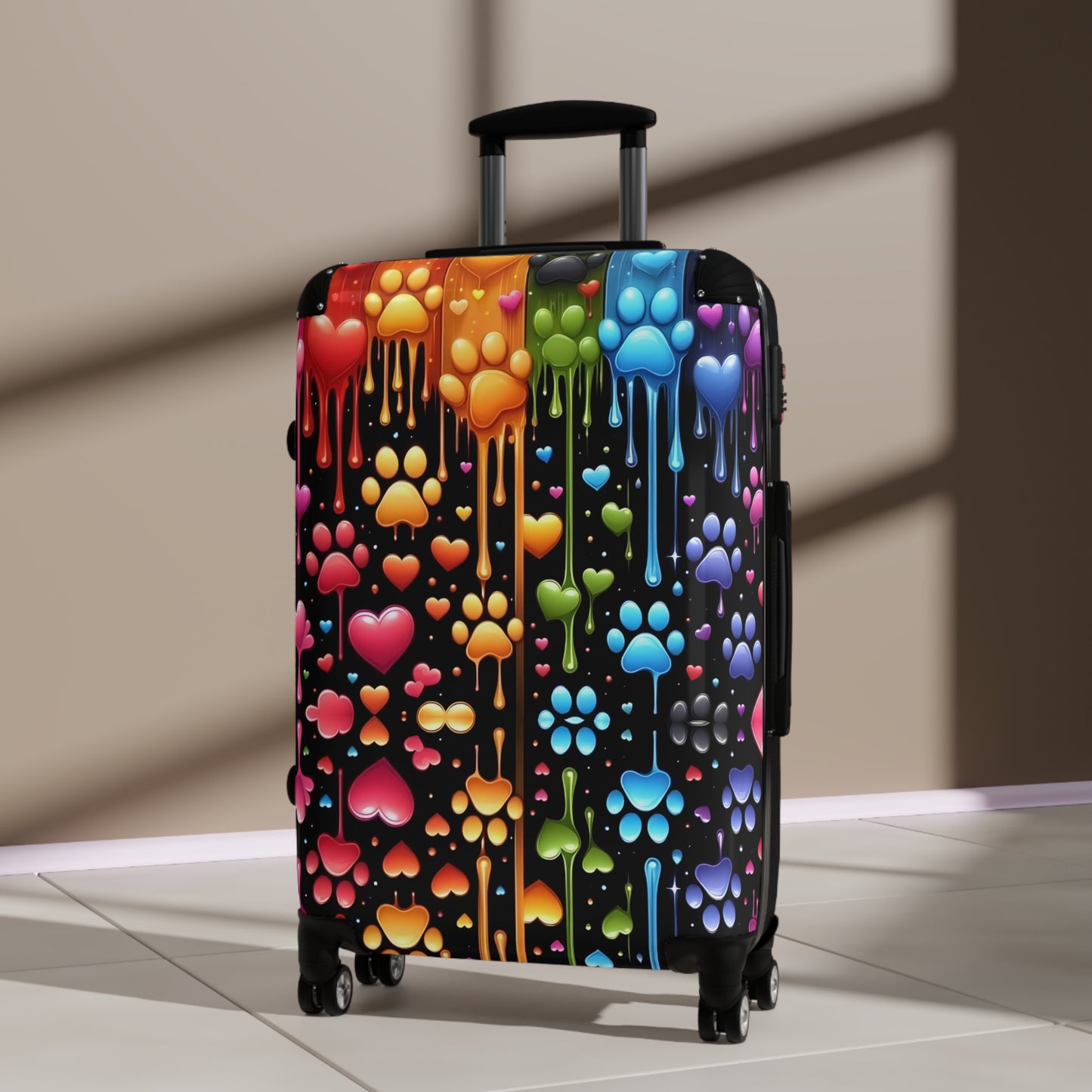 "Paw Drip" Suitcase