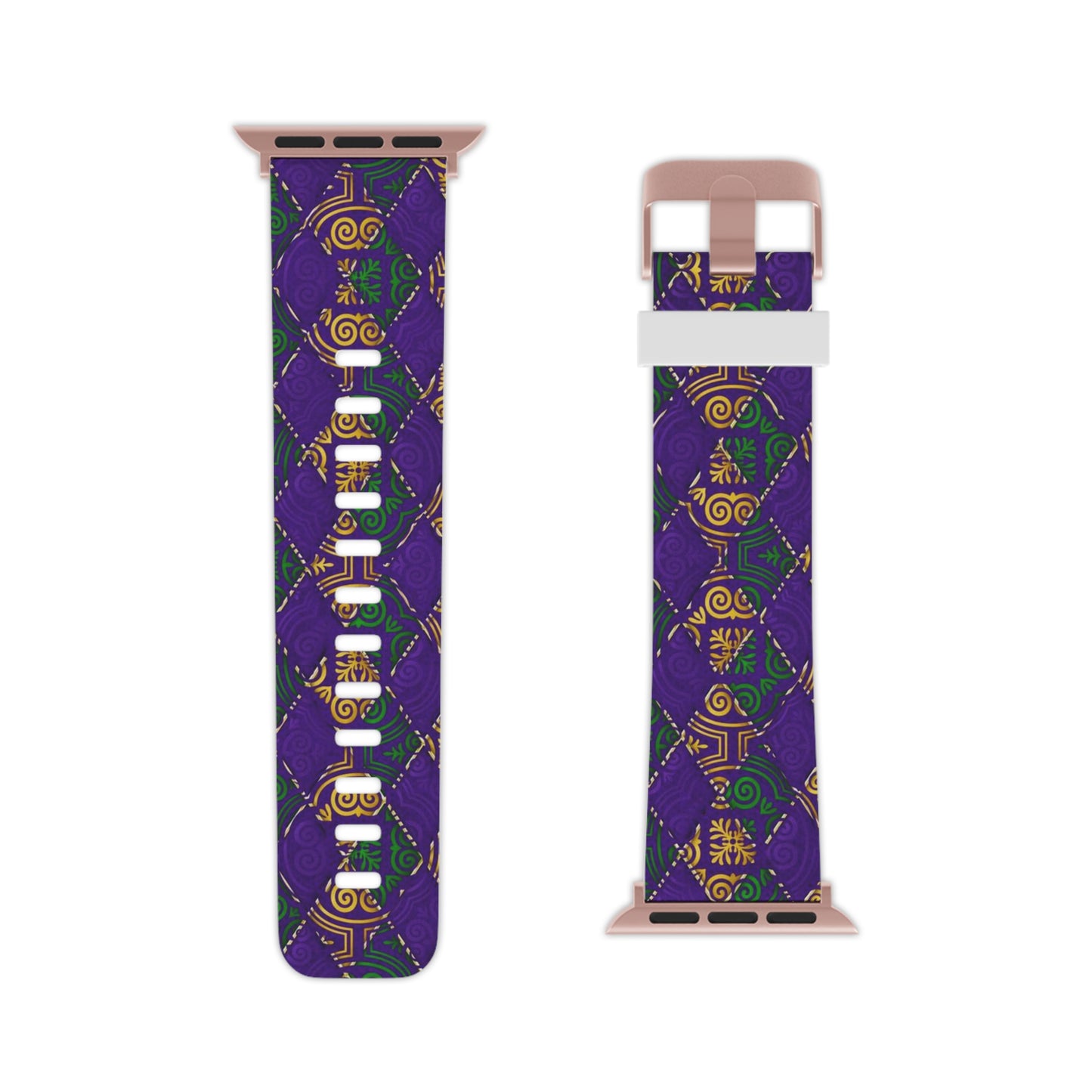 Mardi Gras Detail Band for Apple Watch