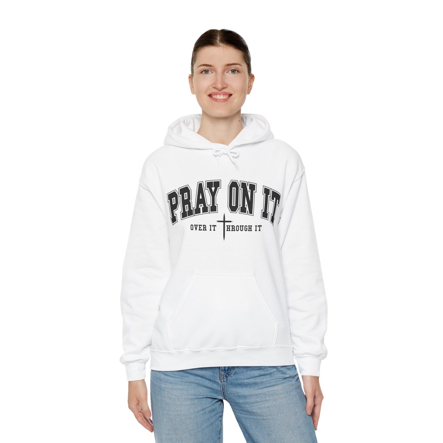 "Pray" Bold Unisex Heavy Blend Hoodie