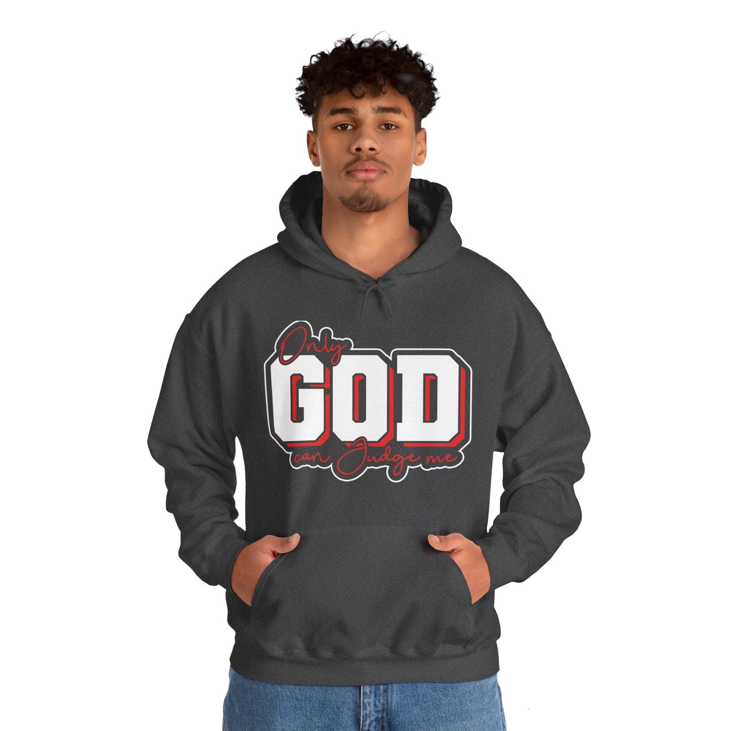 "Only God Can Judge Me" Unisex Heavy Blend Hoodie