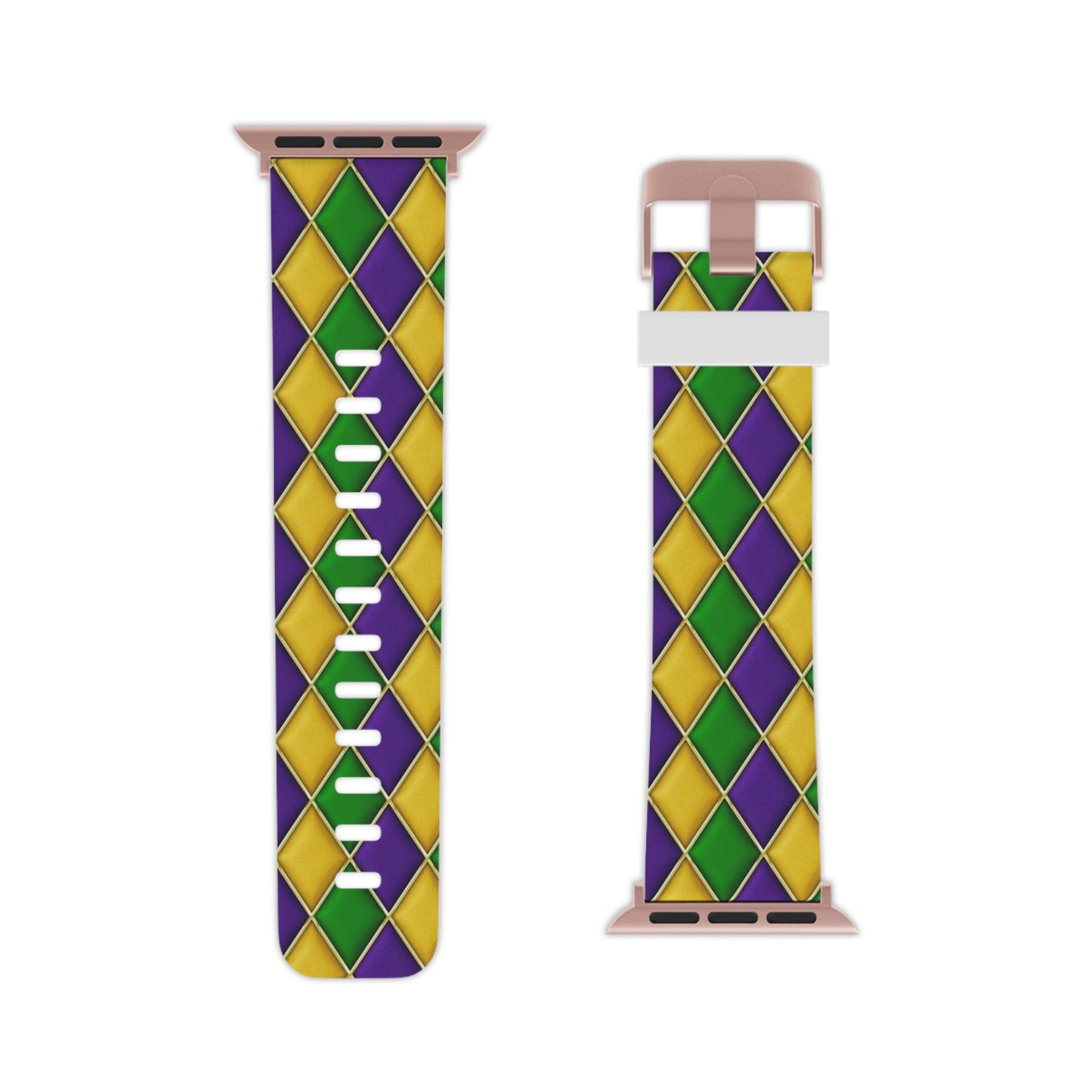 Mardi Gras Pattern Band for Apple Watch