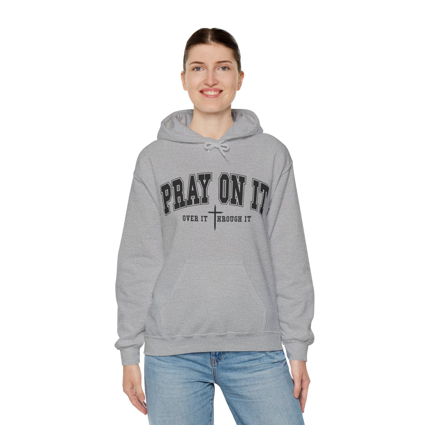 "Pray" Bold Unisex Heavy Blend Hoodie