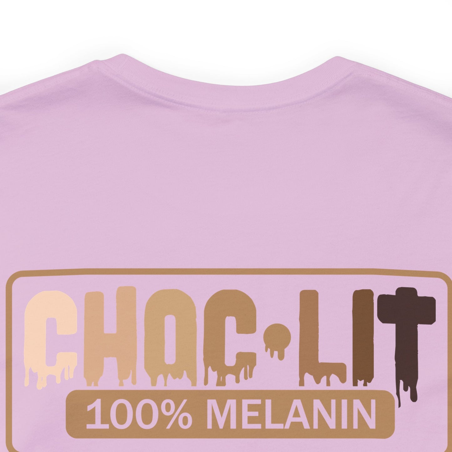 "Choc-Lit"  Unisex Jersey Short Sleeve Tee