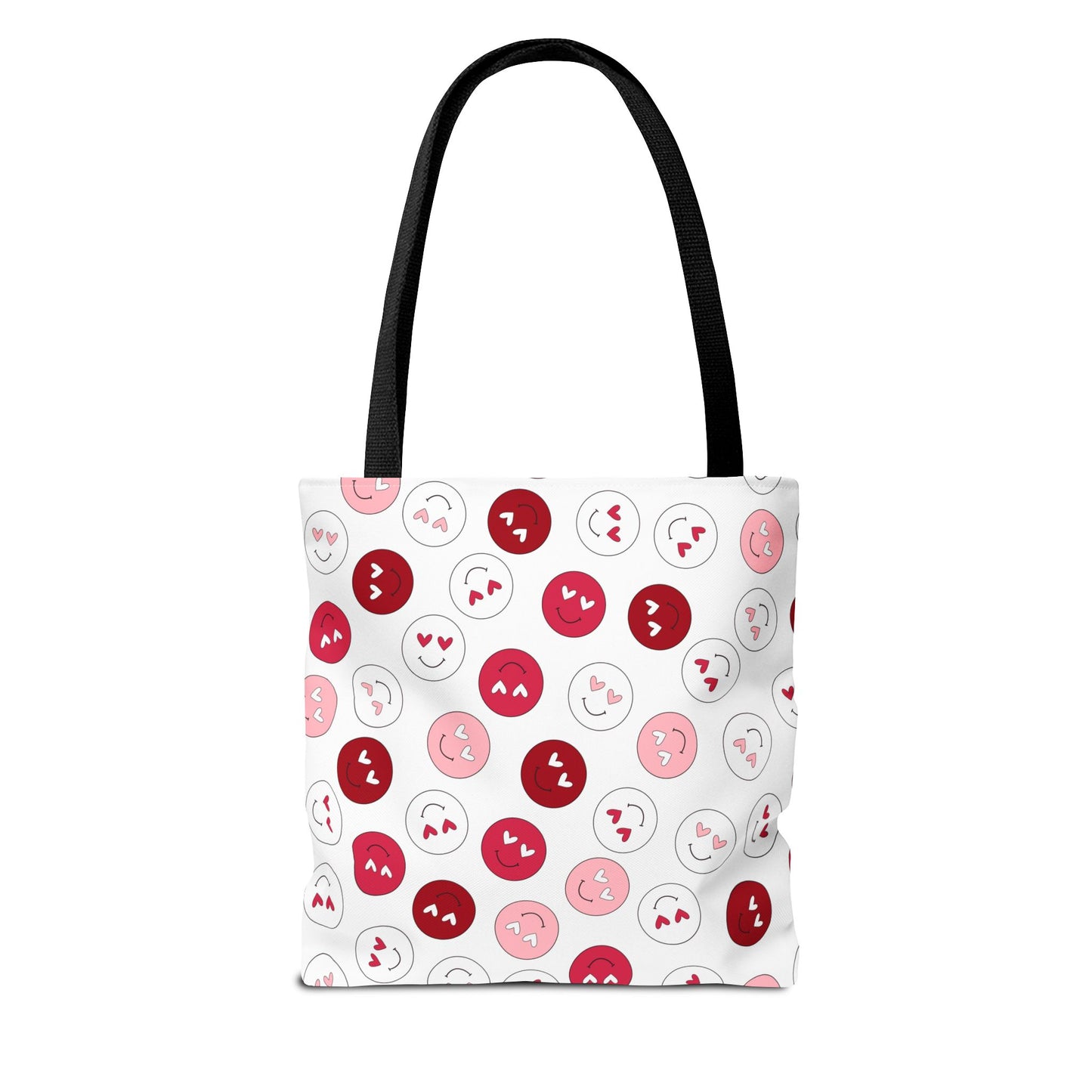 "Love Smiley Face" Tote Bag (AOP)