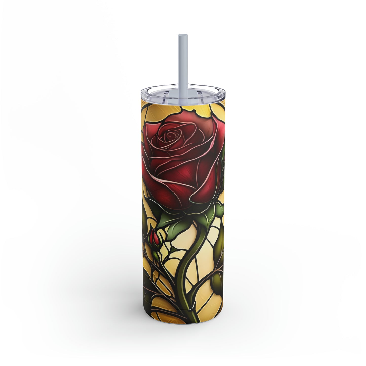 Rose Skinny Matte Tumbler, 20oz