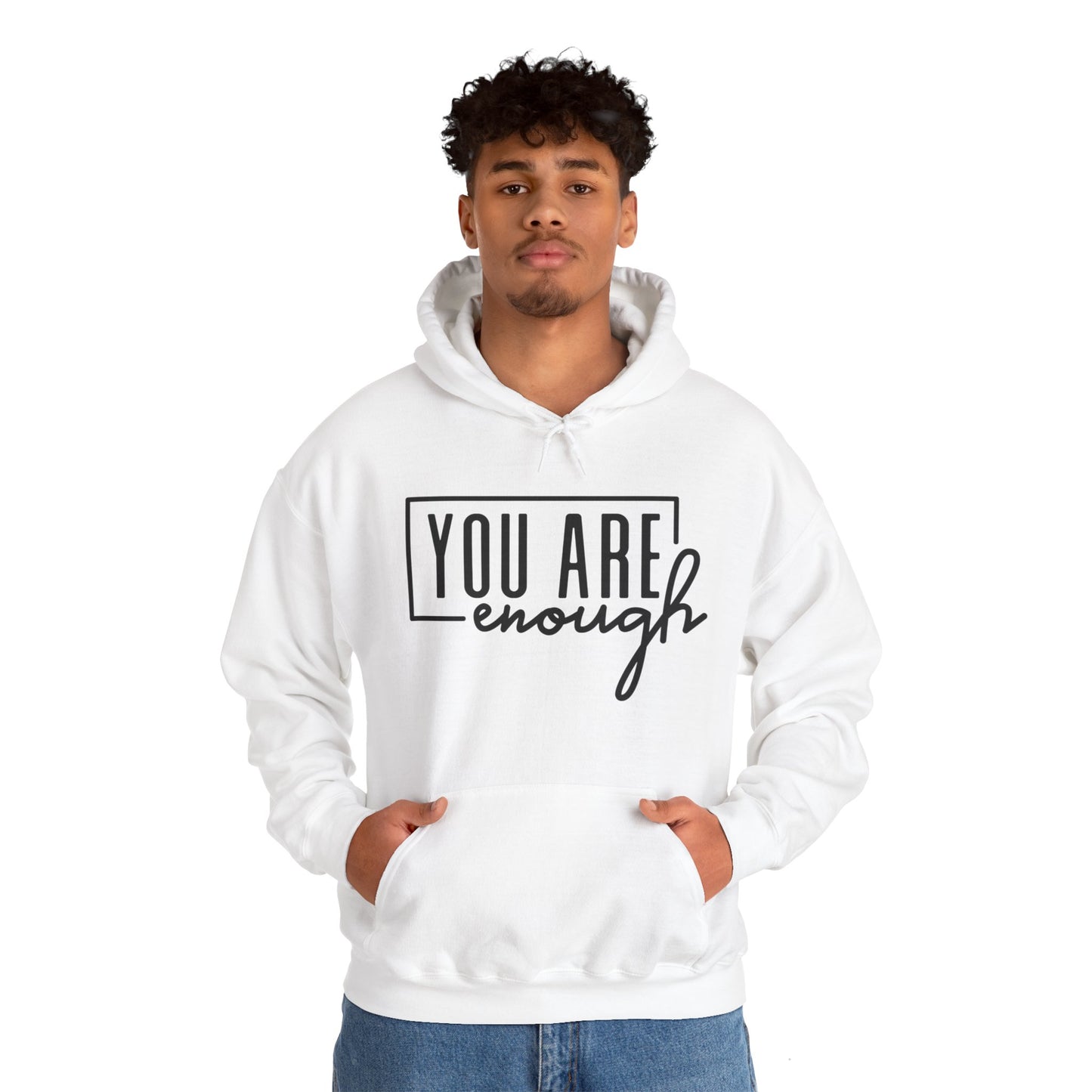 "You Are Enough" Unisex Heavy Blend Hoodie