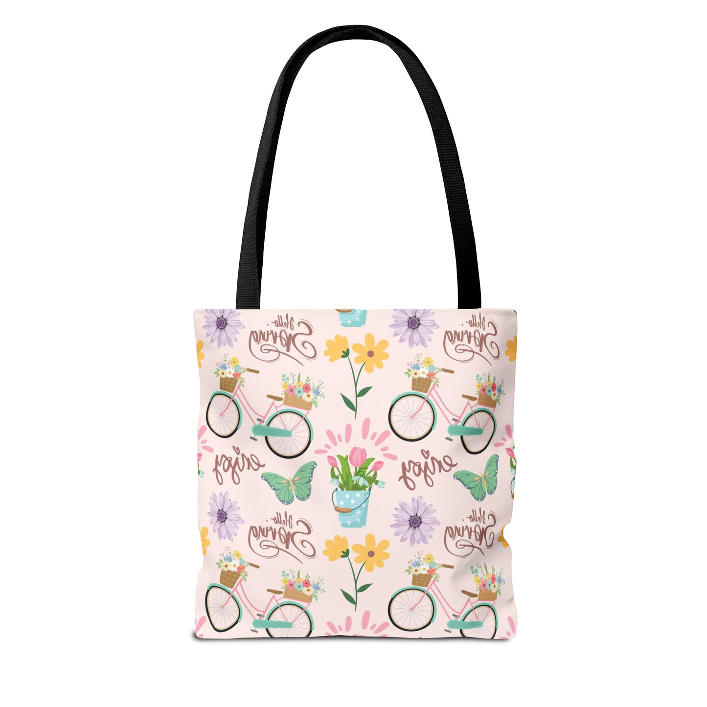 "Hello Spring" Tote Bag