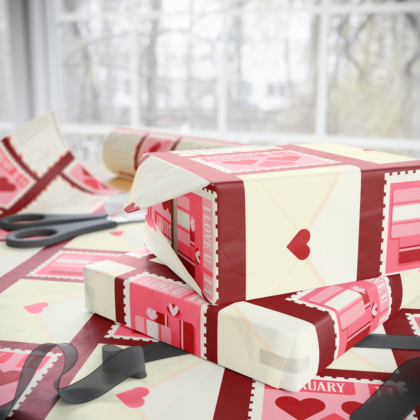 "Love Letter" Wrapping Paper