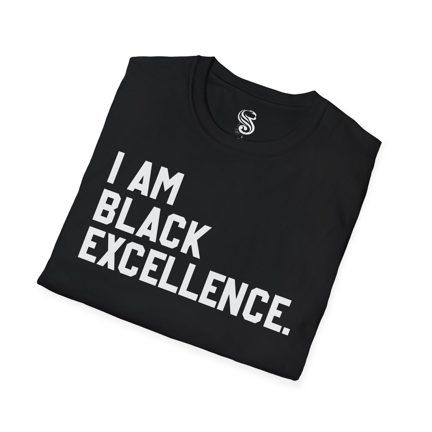 “I Am Black Excellence” Unisex Softstyle T-Shirt