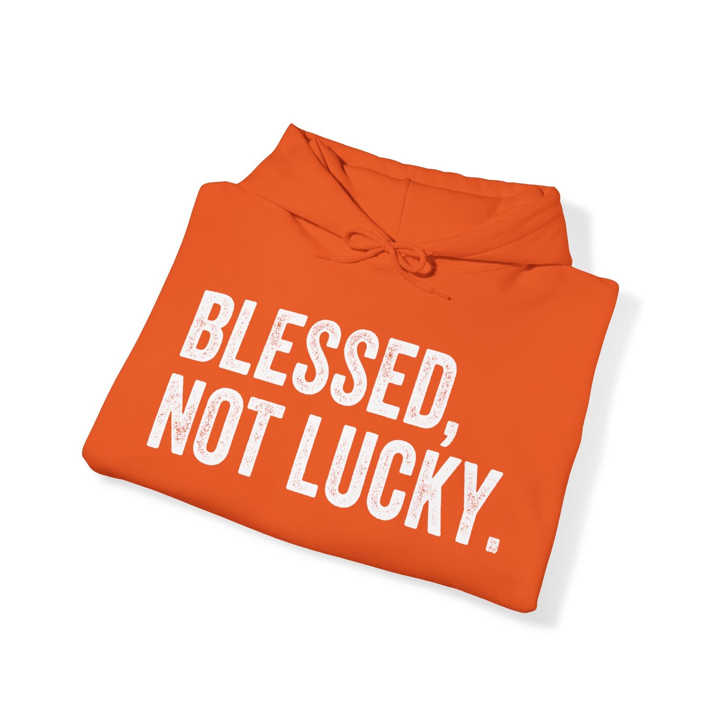 "Blessed Not Lucky" Unisex Heavy Blend Hoodie