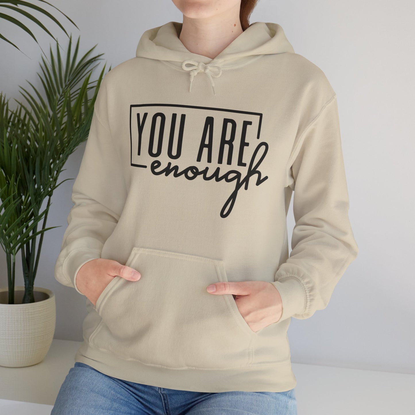 "You Are Enough" Unisex Heavy Blend Hoodie