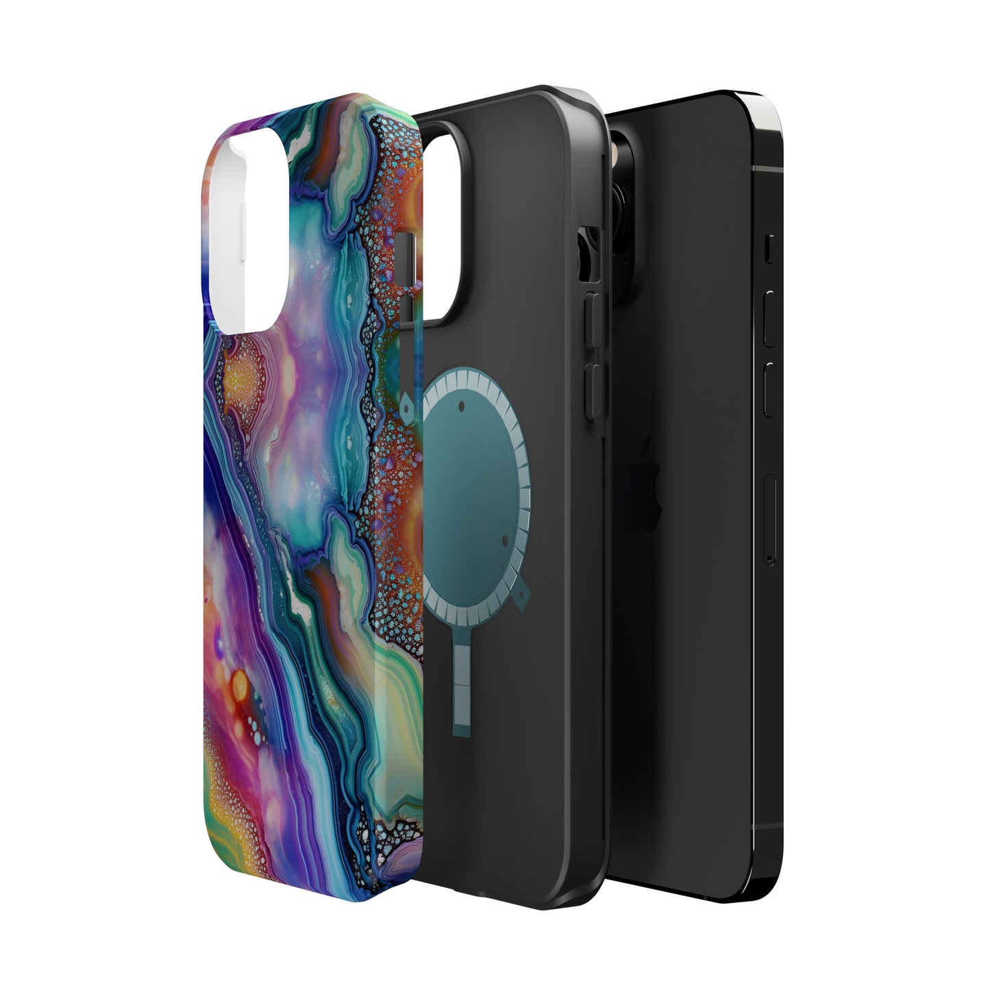 Abstract Colorful MagSafe Tough Cases