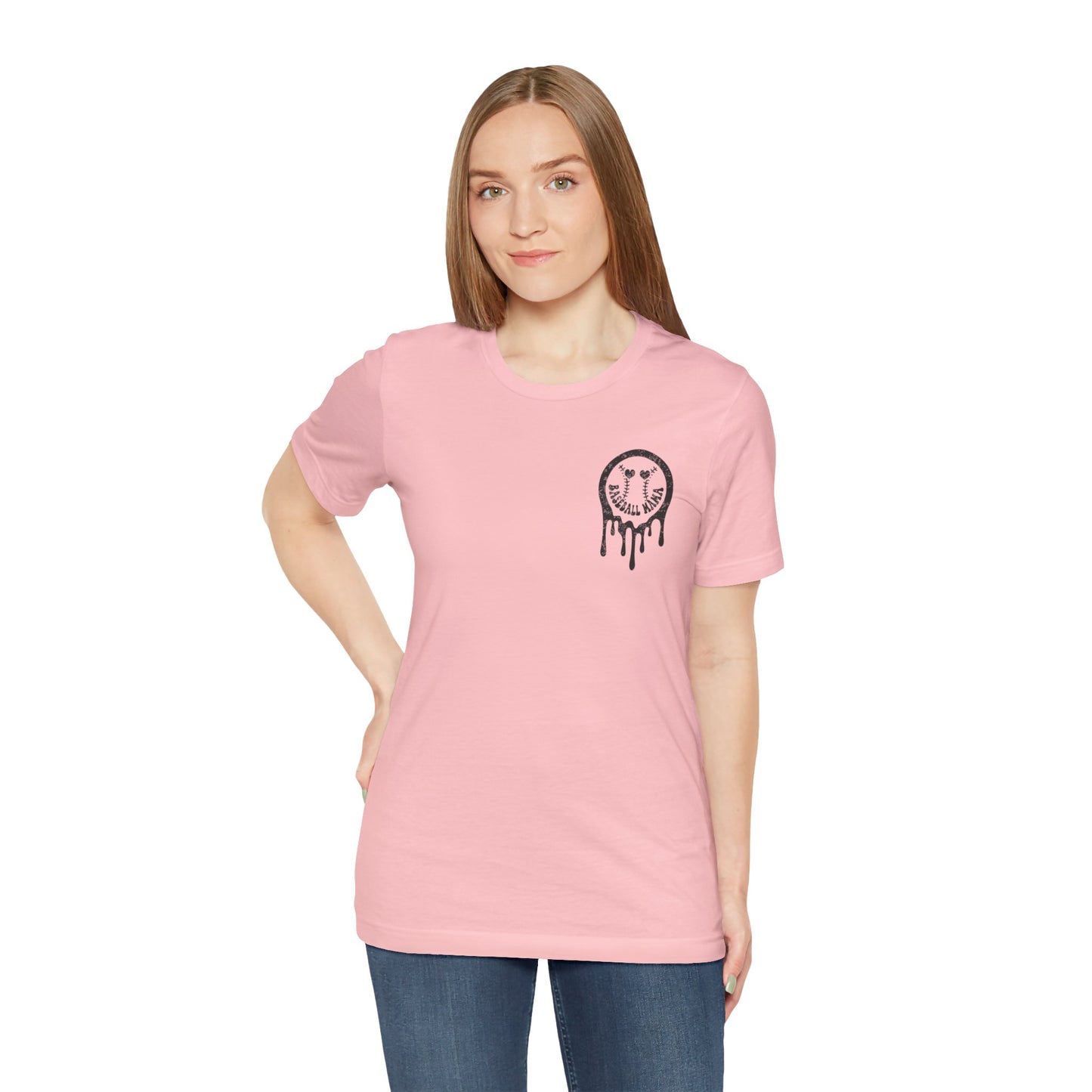 "Baseball Mama" Unisex Jersey Short Sleeve Tee