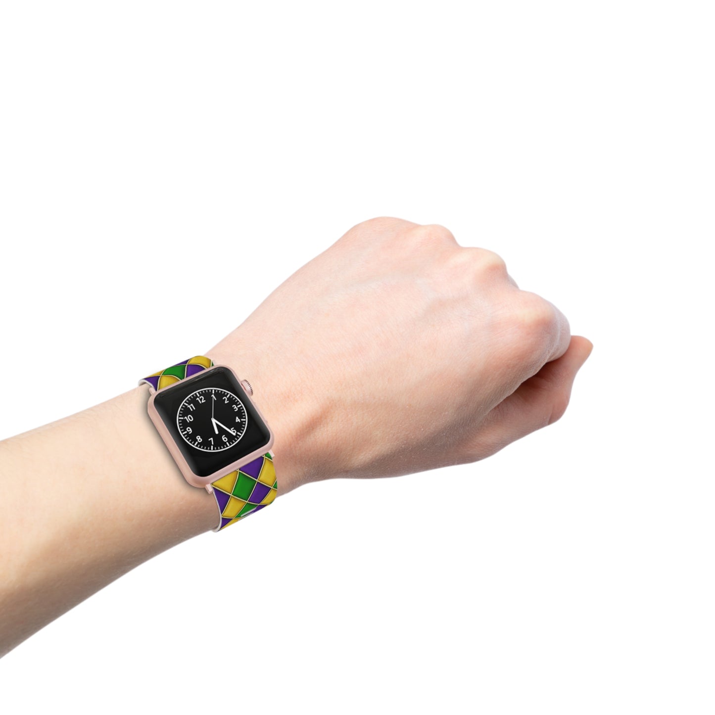 Mardi Gras Pattern Band for Apple Watch