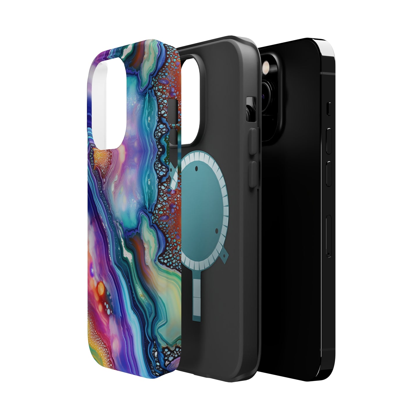 Abstract Colorful MagSafe Tough Cases