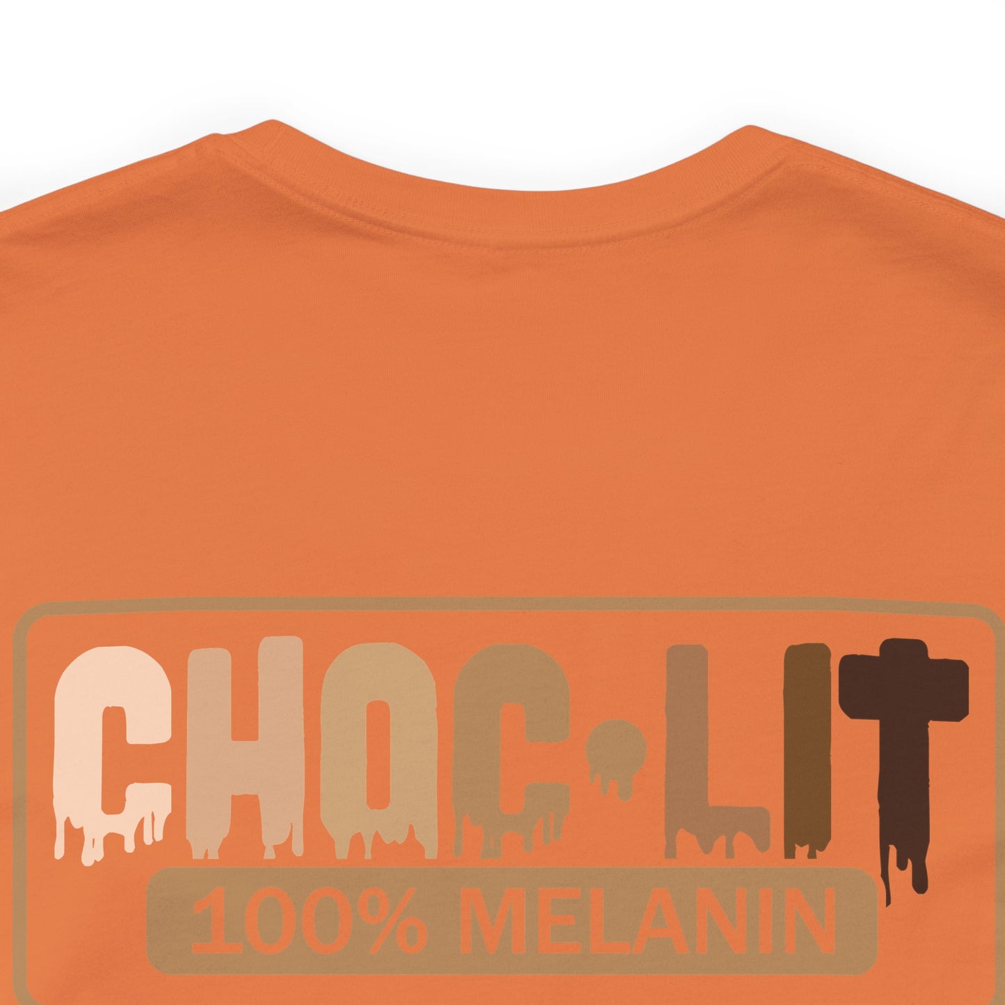 "Choc-Lit"  Unisex Jersey Short Sleeve Tee