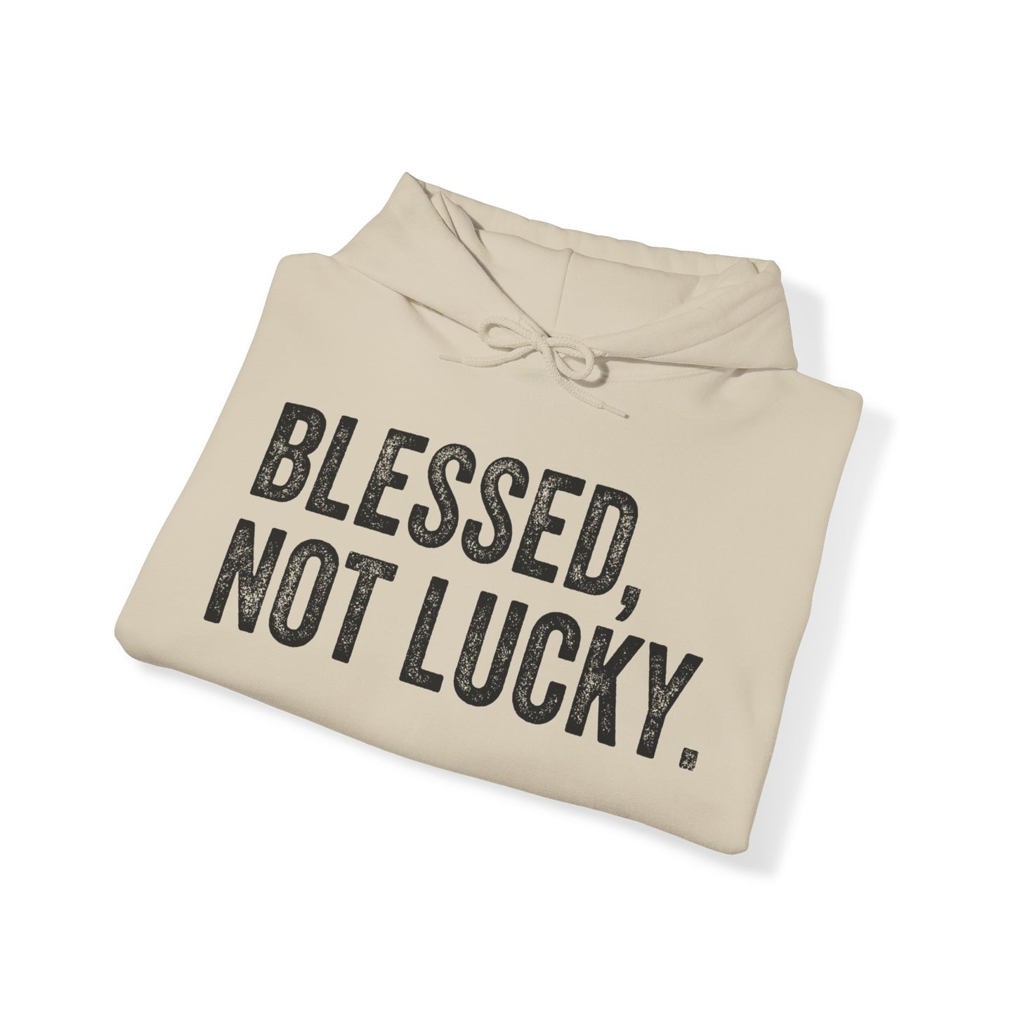 "Blessed Not Lucky" Unisex Heavy Blend Hoodie