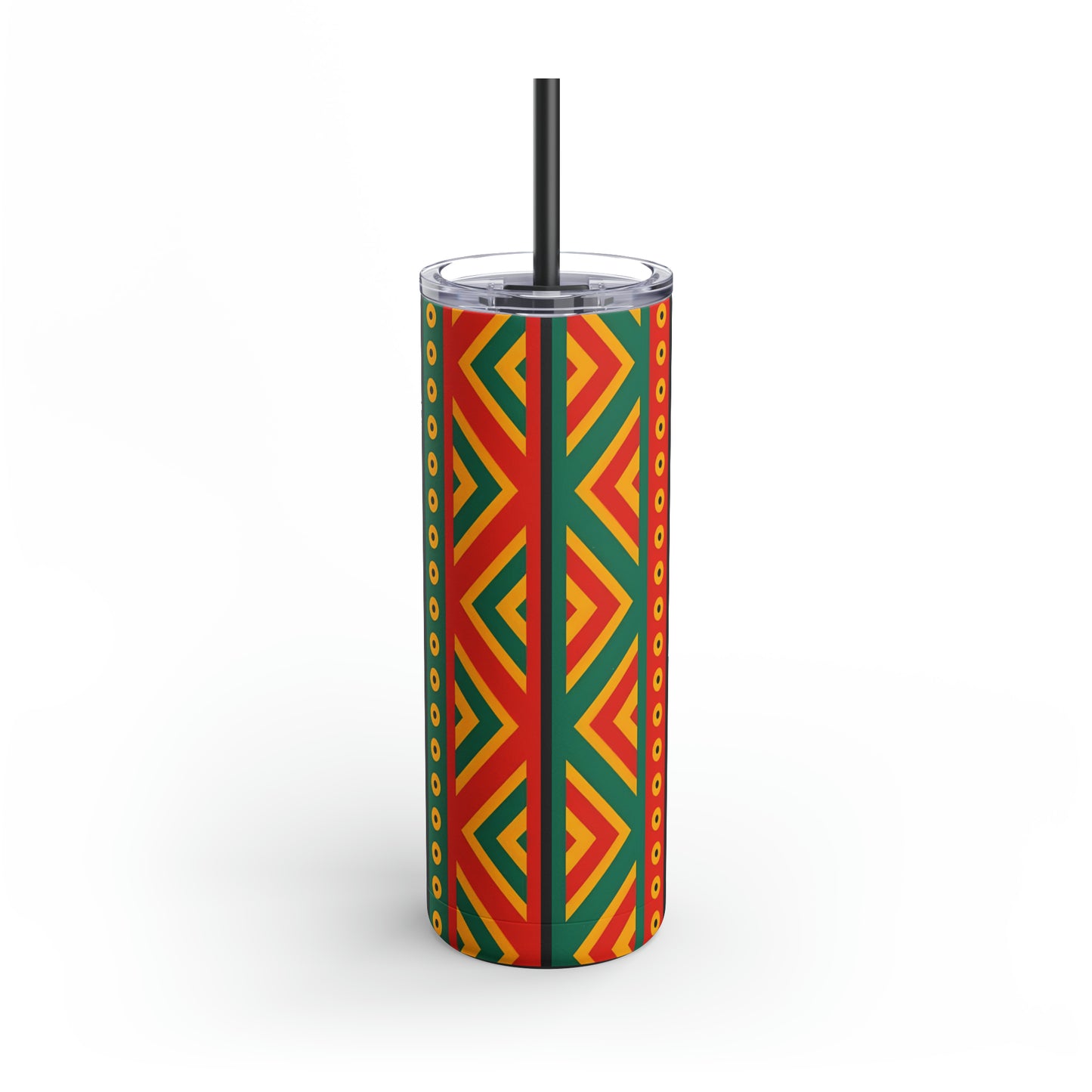 "Blackity Black" Skinny Matte Stainless Steel Tumbler, 20oz