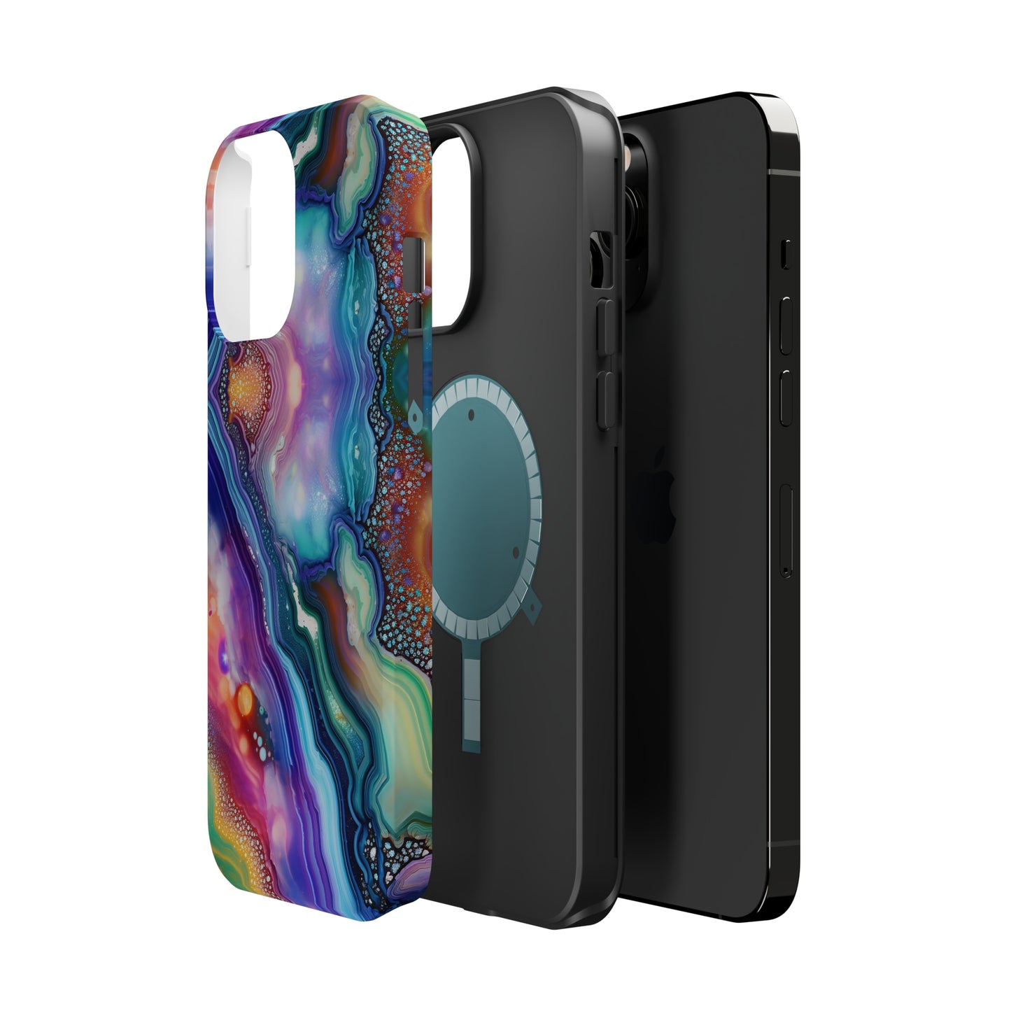 Abstract Colorful MagSafe Tough Cases