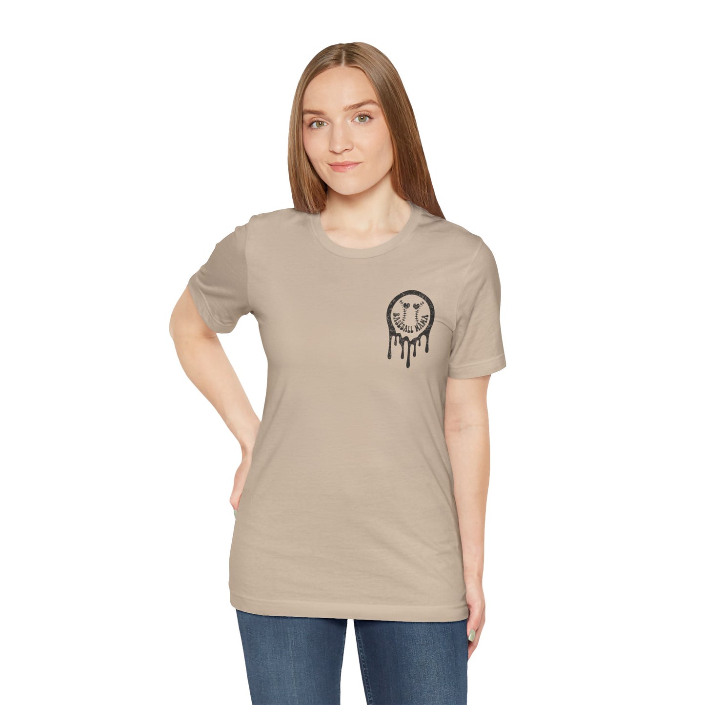 "Baseball Mama" Unisex Jersey Short Sleeve Tee