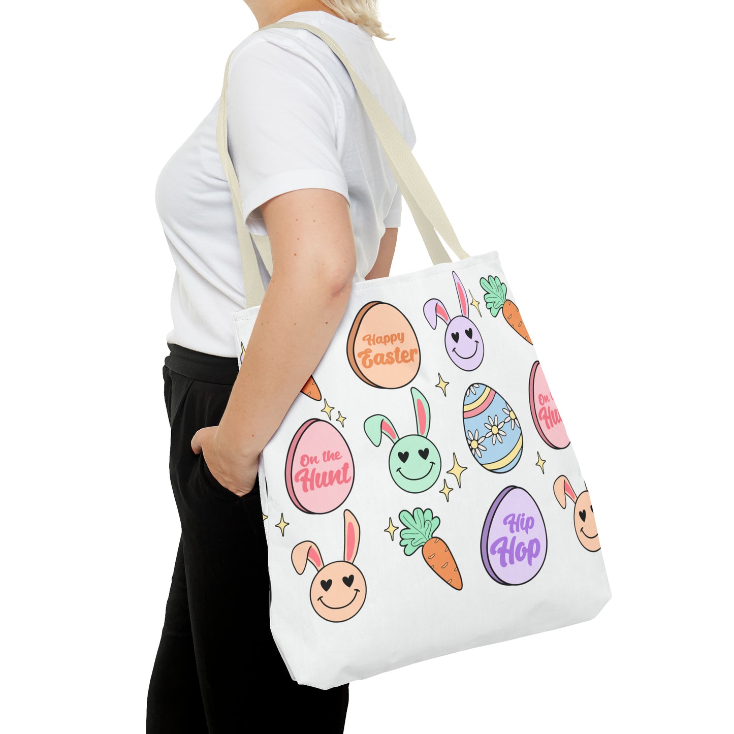 "Happy Easter" Tote Bag