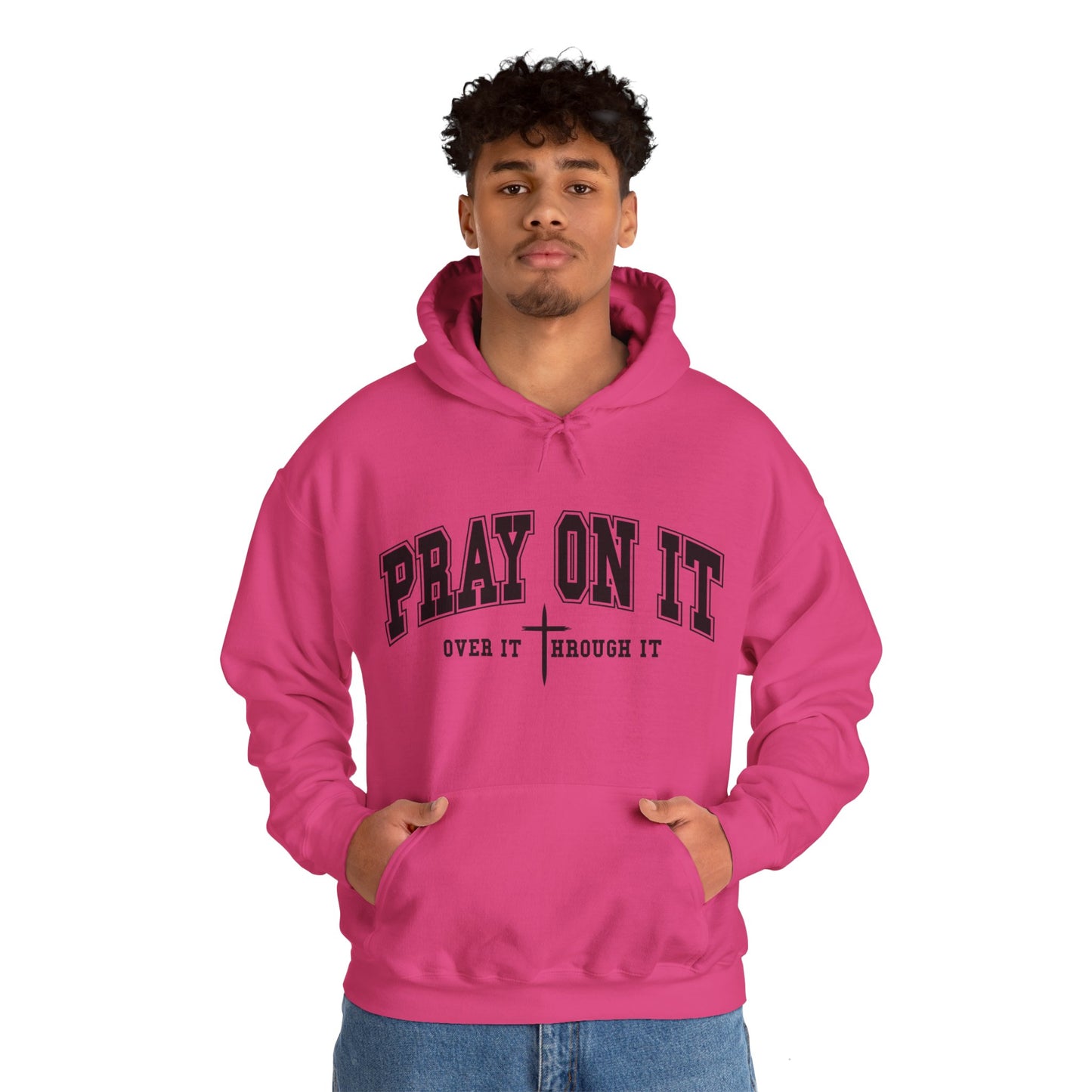 "Pray" Bold Unisex Heavy Blend Hoodie