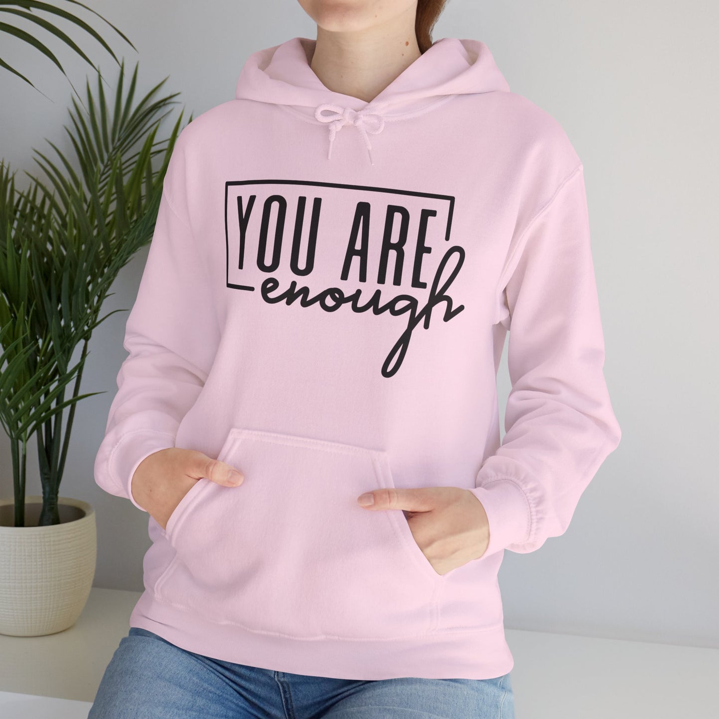 "You Are Enough" Unisex Heavy Blend Hoodie