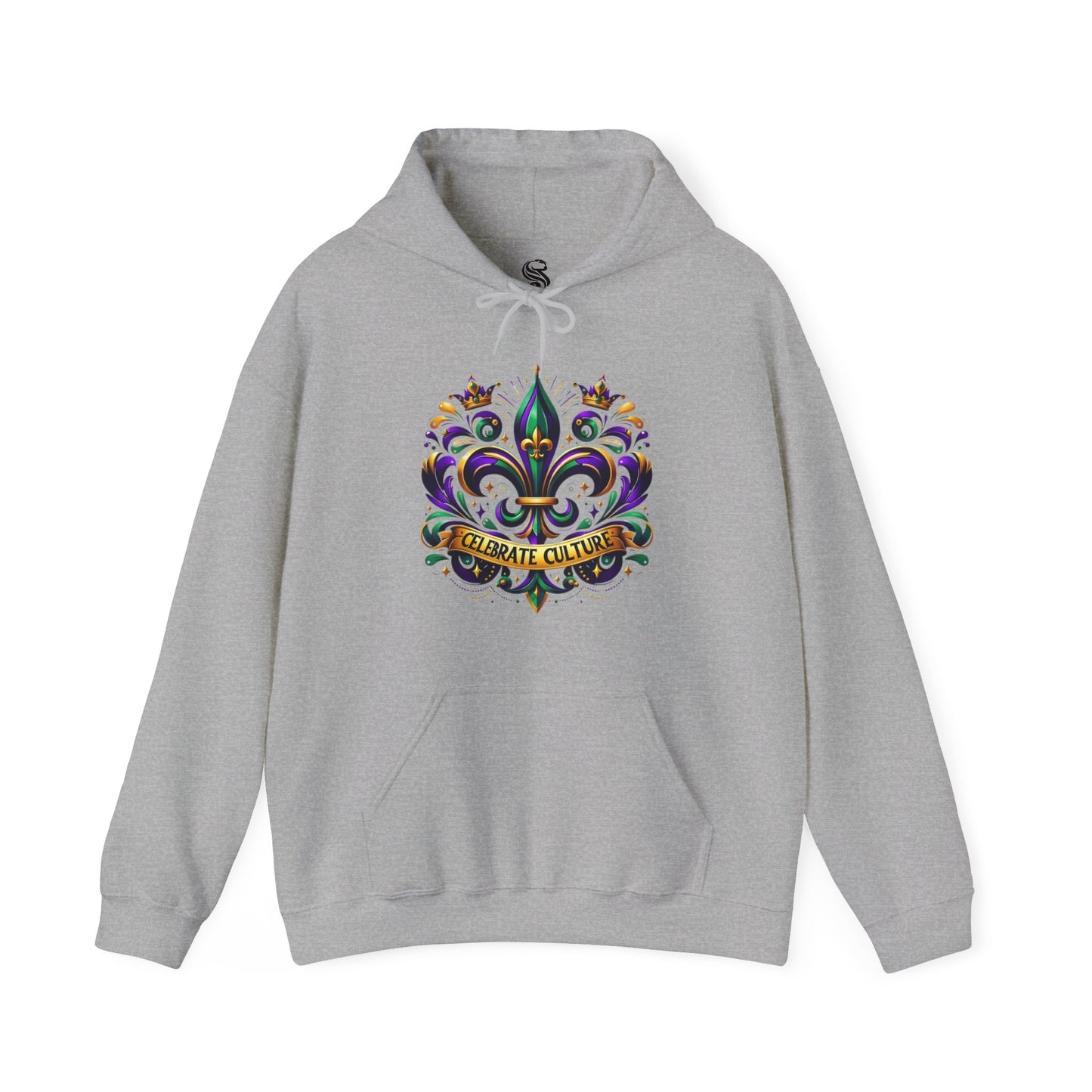 "Celebrate Culture" Mardi Gras Unisex Heavy Blend Hoodie