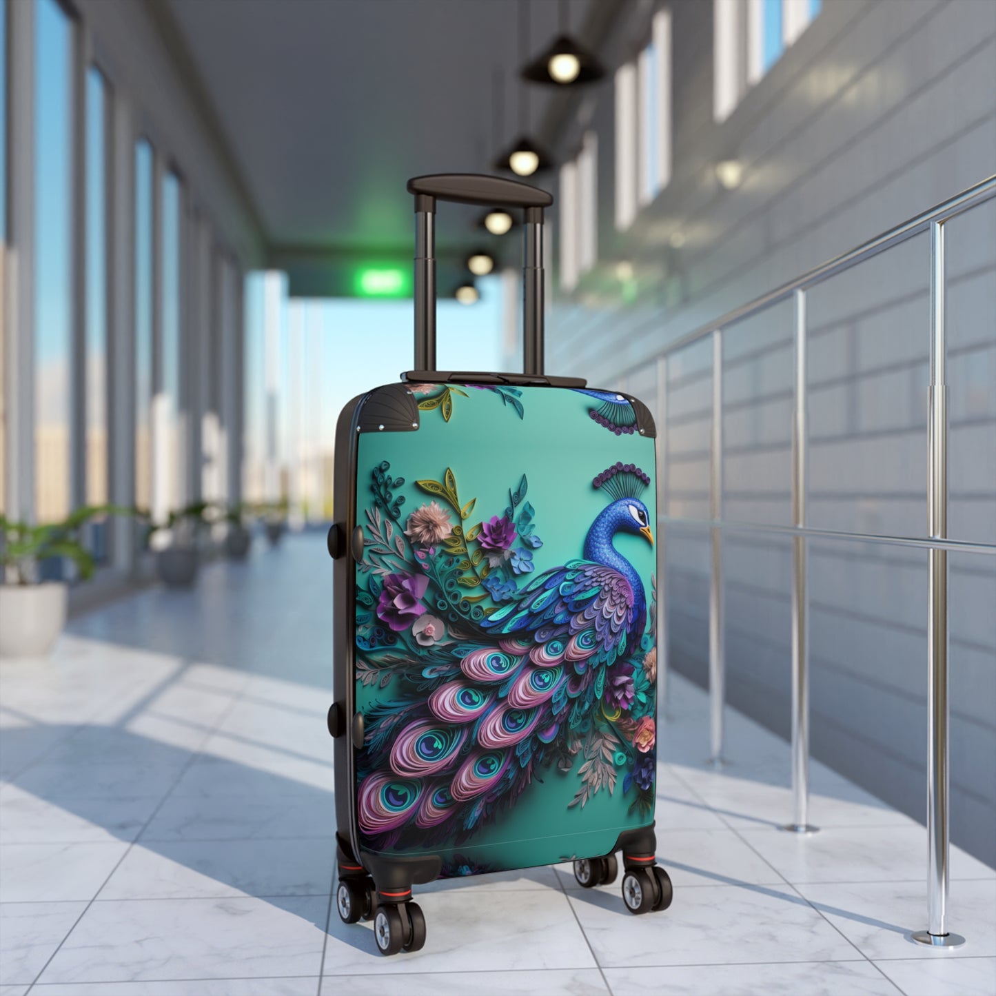 Peacock Suitcase