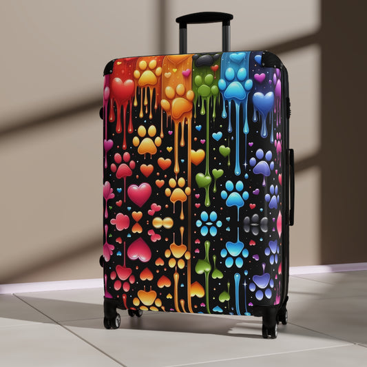 "Paw Drip" Suitcase