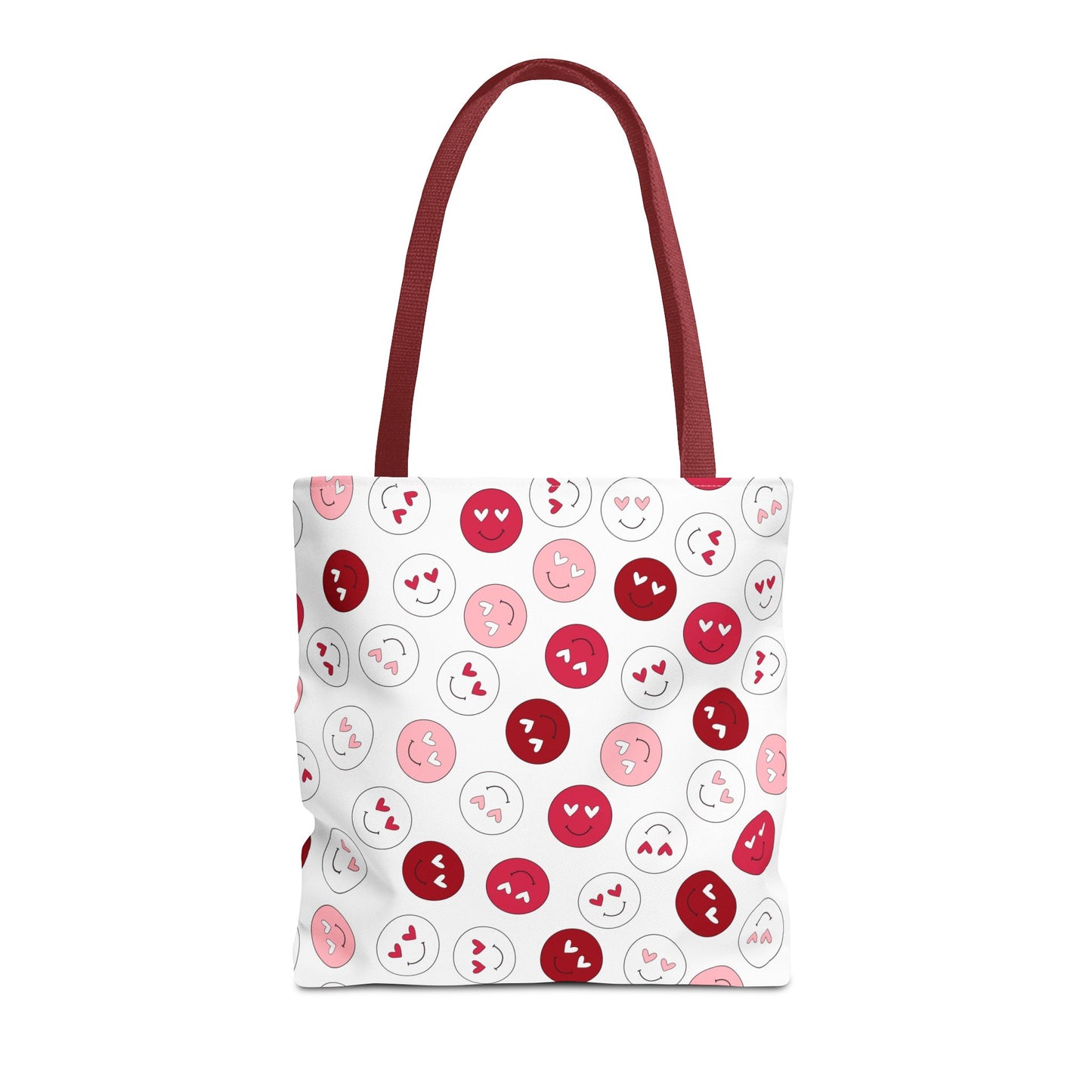 "Love Smiley Face" Tote Bag (AOP)