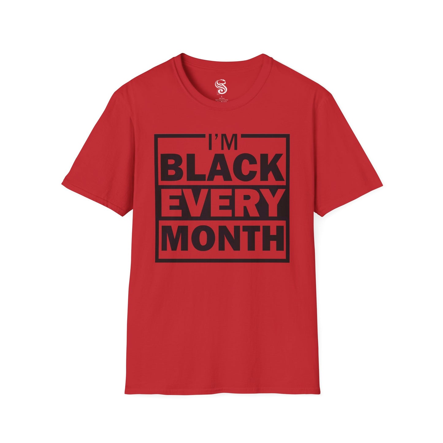 "Black Every Month" Unisex Soft-Style T-Shirt