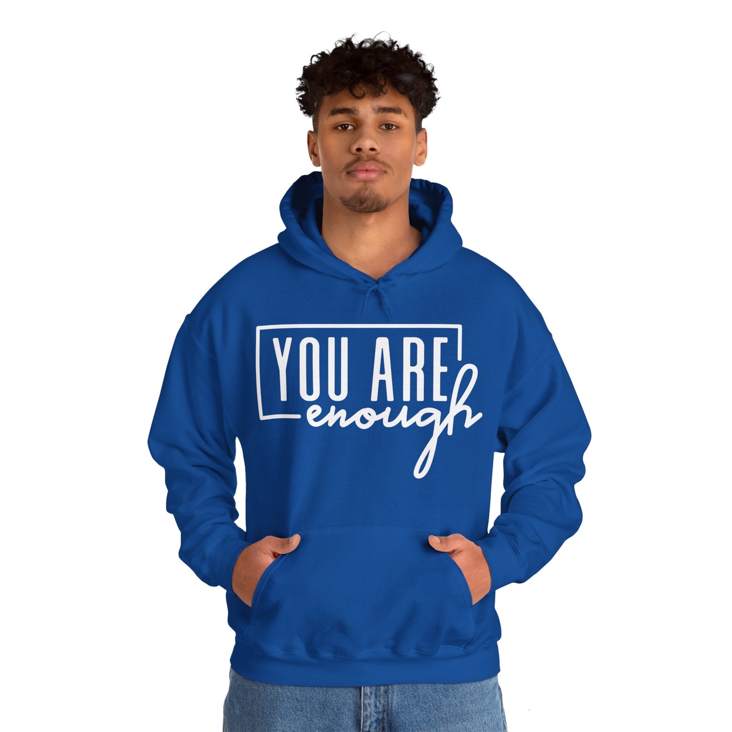 "You Are Enough" Unisex Heavy Blend Hoodie