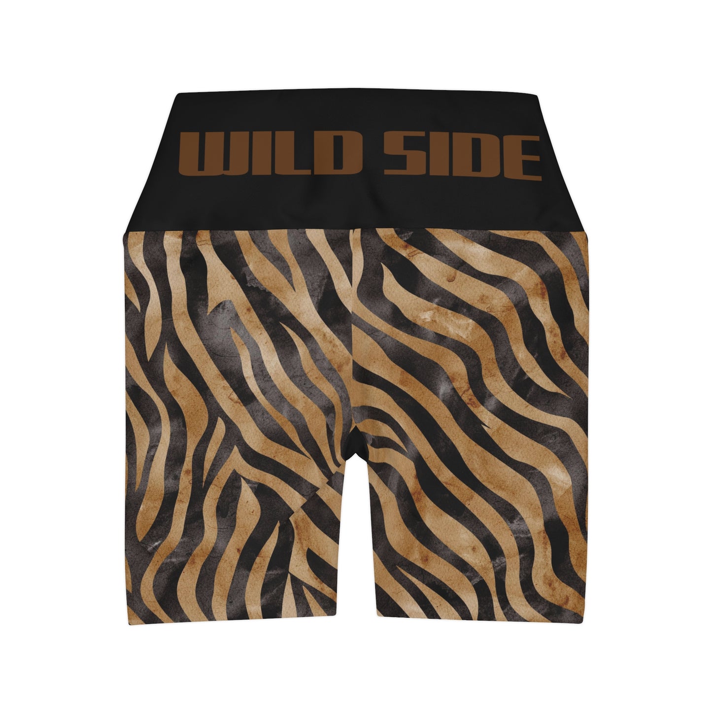 "Wild Side" High Waisted Yoga Shorts