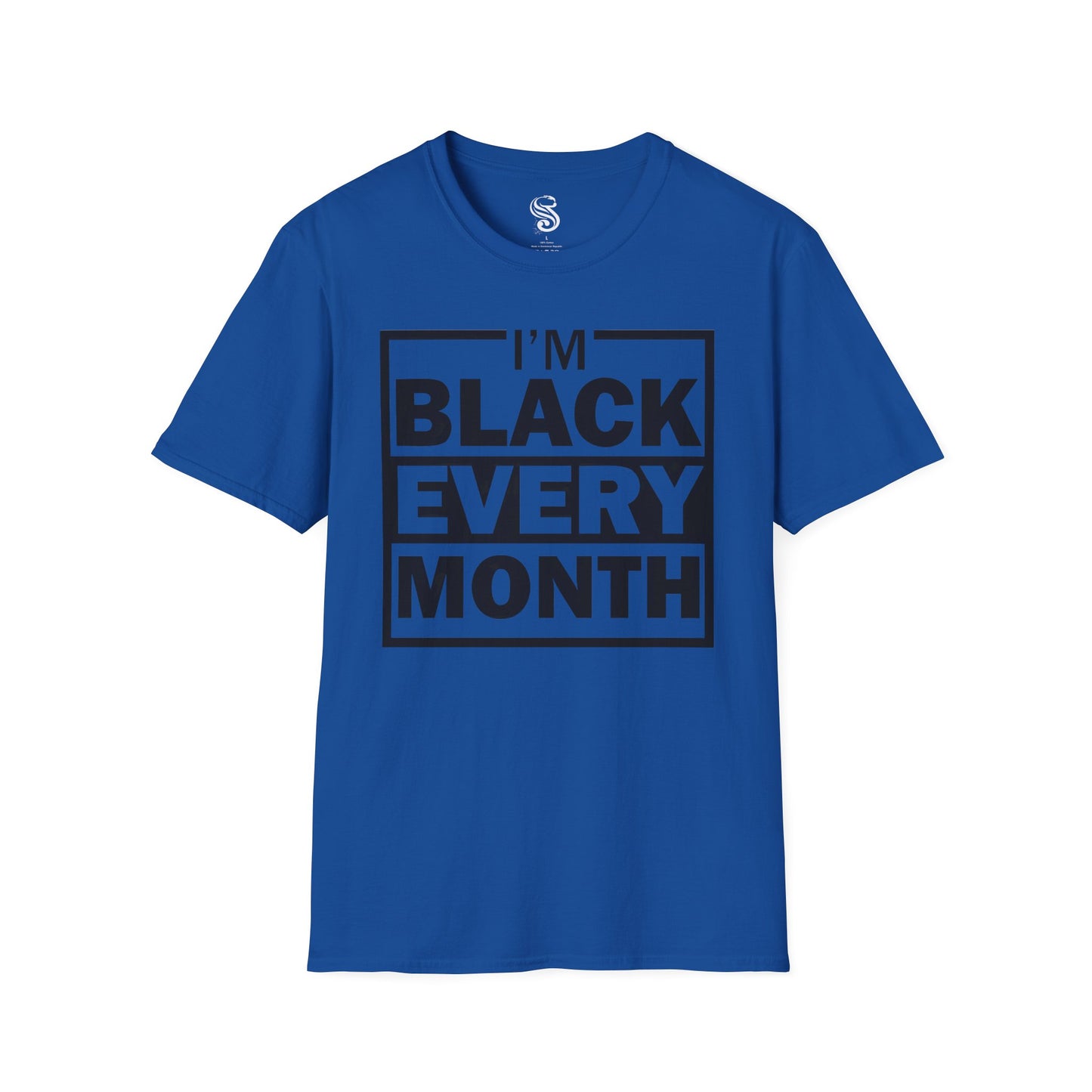 "Black Every Month" Unisex Soft-Style T-Shirt