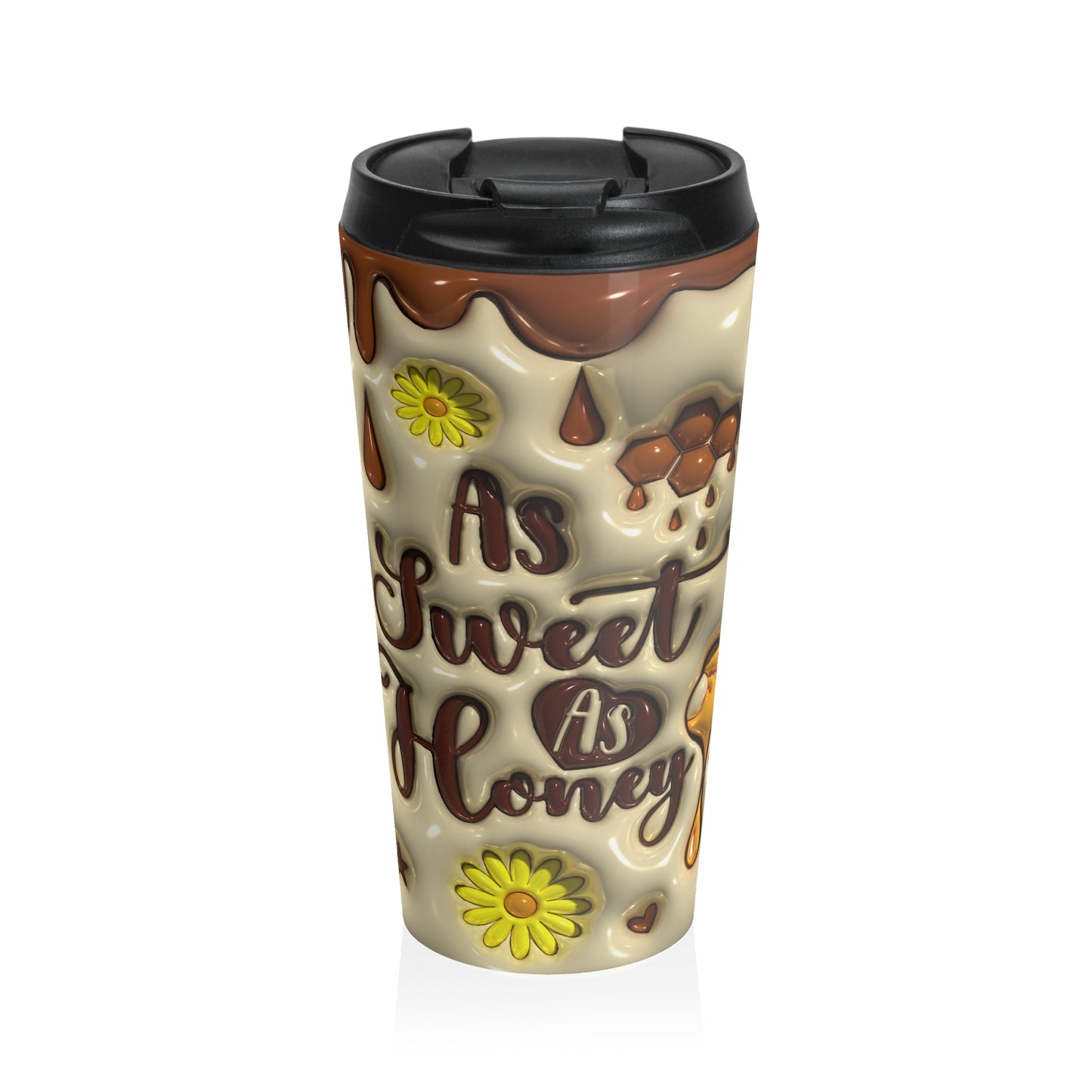 "As Sweet As Can Bee" Stainless Steel Travel Mug