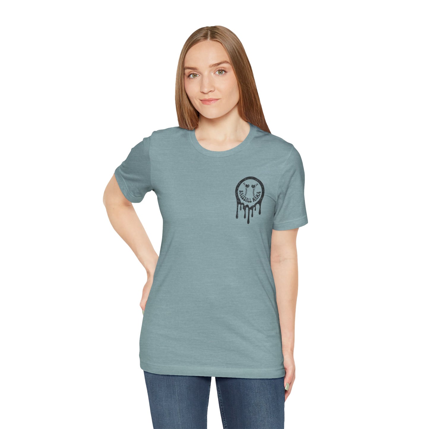 "Baseball Mama" Unisex Jersey Short Sleeve Tee